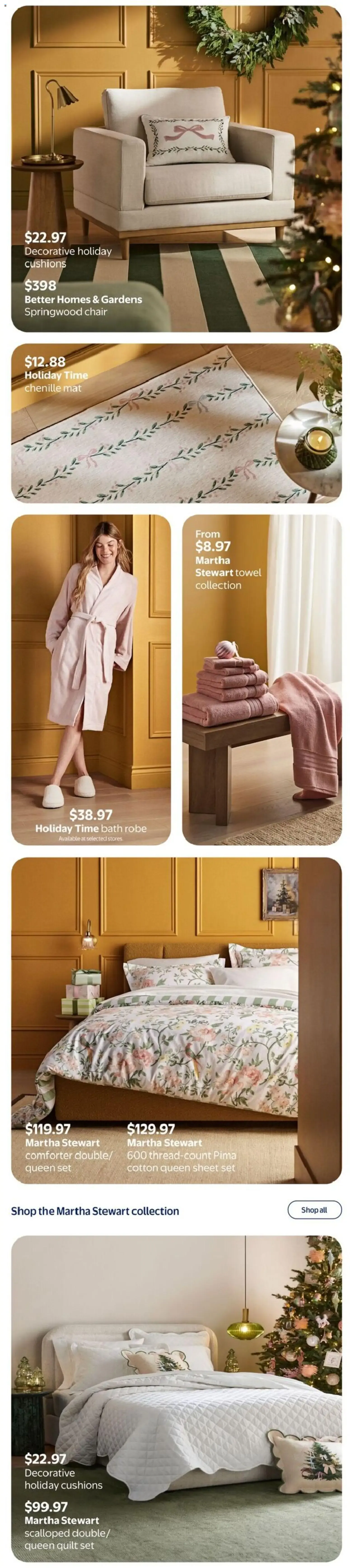 Walmart flyer - Holiday style starts here from Oct 29, 2026 > weekly specials & deals from October 29 to November 25 2026 - flyer page 10