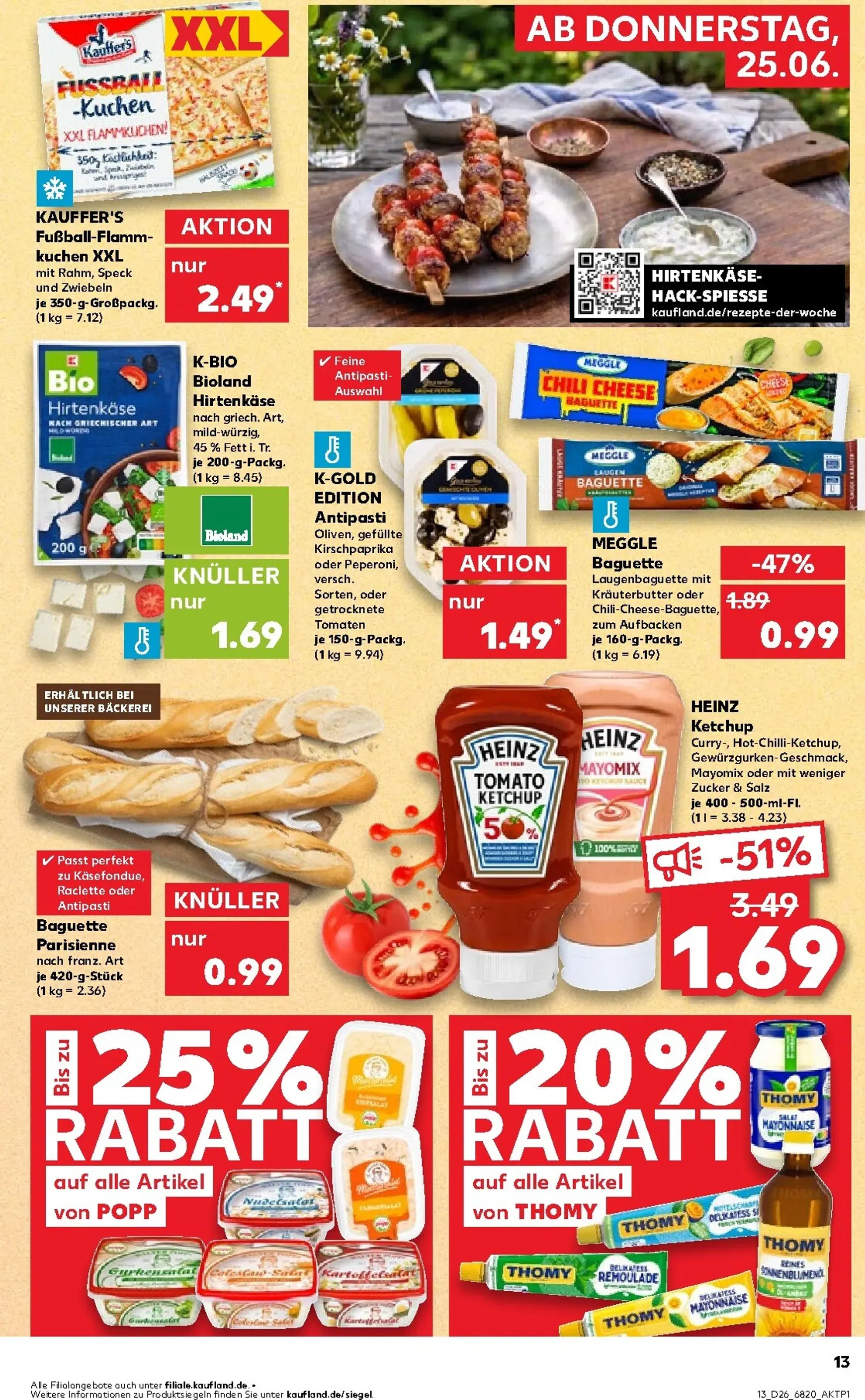 Neuer Kaufland Prospekt – von Donnerstag 25.06.2026 bis Mittwoch 01.07.2026 von 25. Juni bis 1. Juli 2026 - Prospekt seite 14
