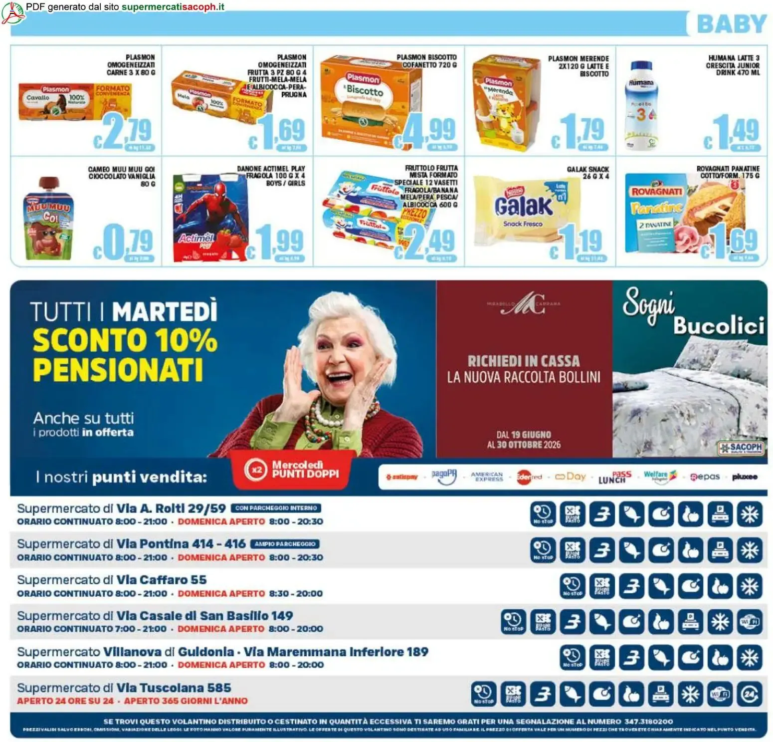 Sacoph - Speciale Gelati da 22 luglio a 30 luglio di 2026 - Pagina del volantino 18