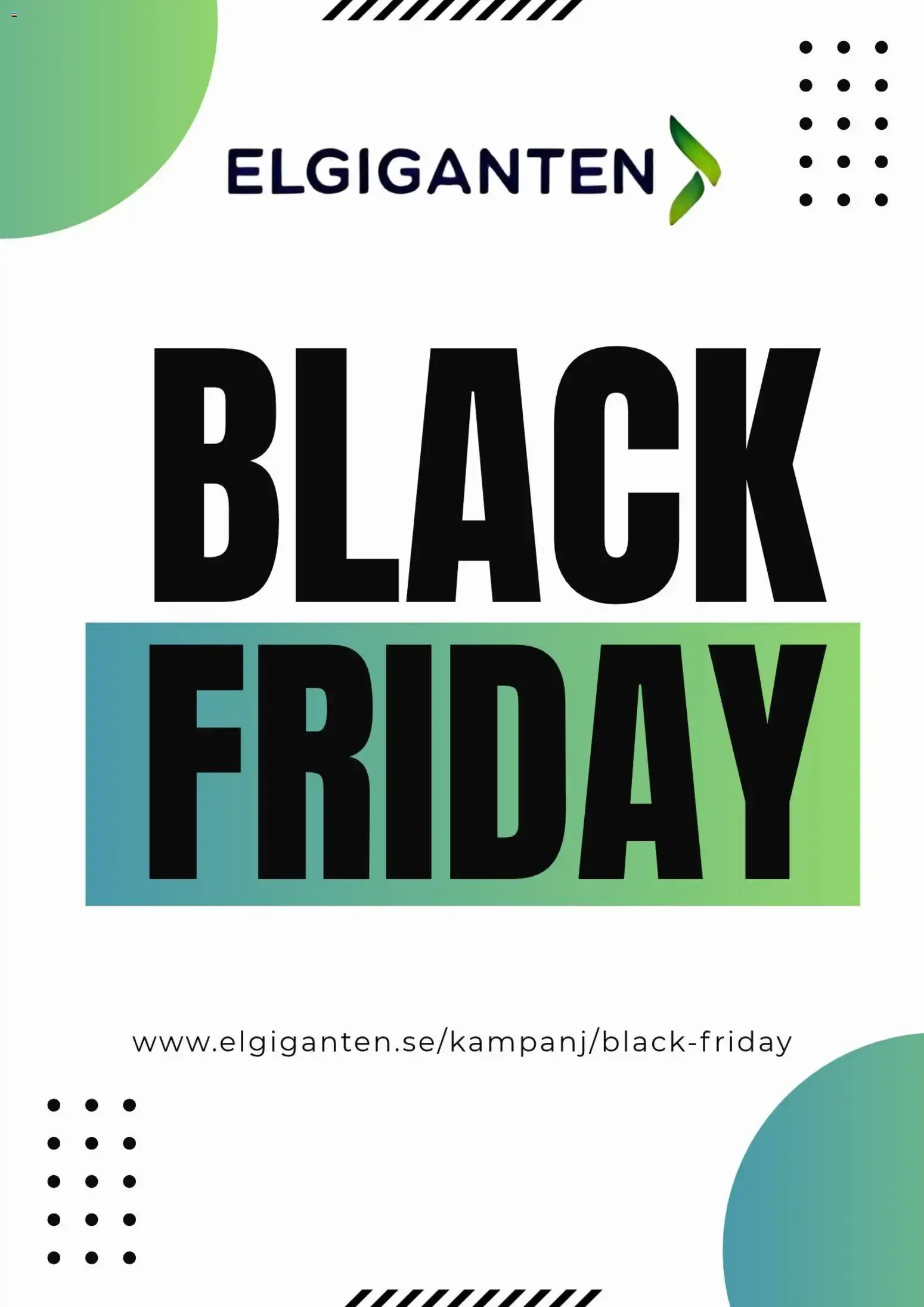 Elgiganten Black Friday från 20 oktober till 30 november 2026 - Reklamblad sidor 1