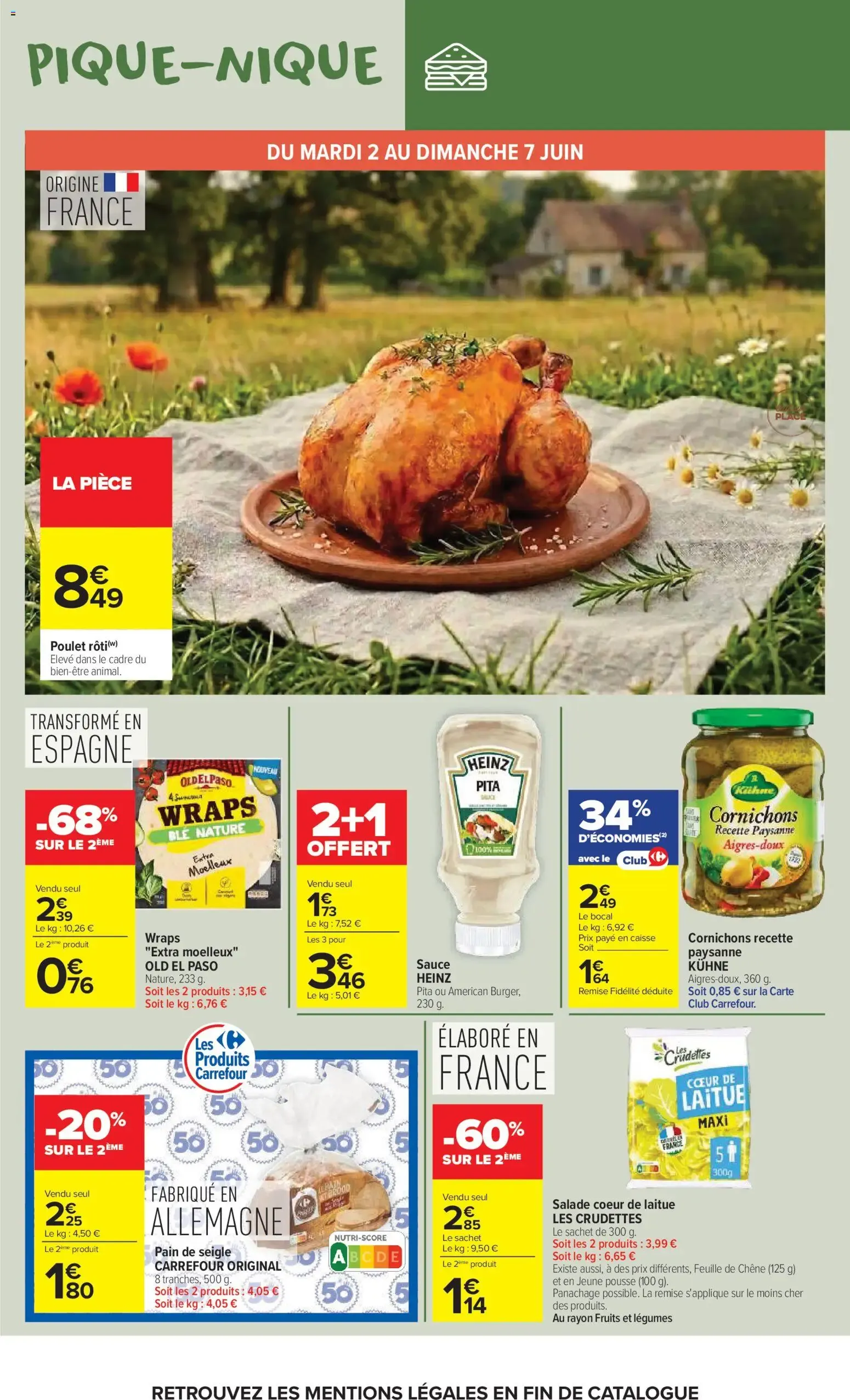 Carrefour Market Spécial supporters à partir du 02/06/2026 - promo en ligne du 2 juin au 14 juin 2026 - Catalogue page 7