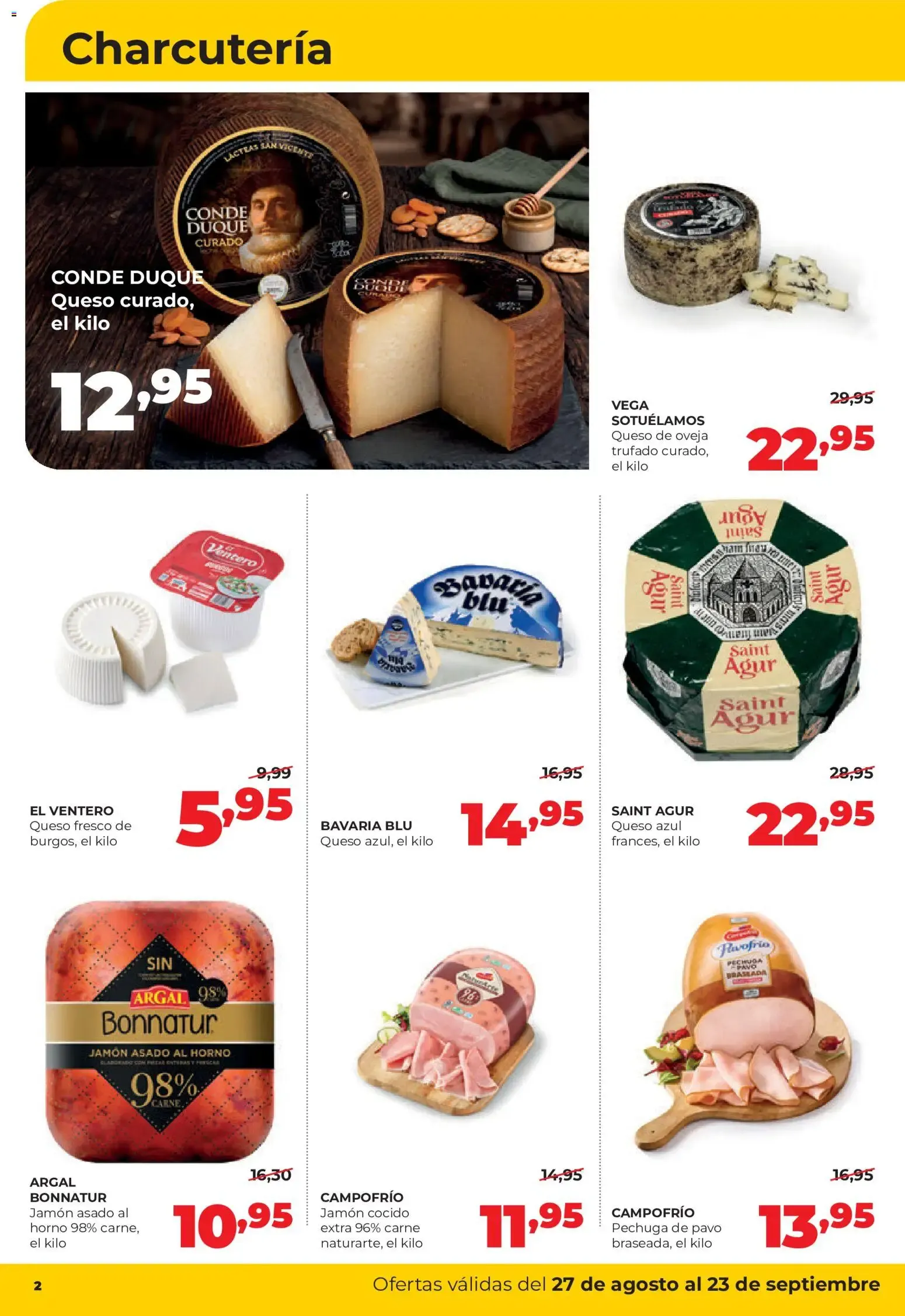 Catálogo de Alimerka folleto Asturias del 27/08/2026 | Catálogo 27 de agosto al 23 de septiembre 2026 - Página 2