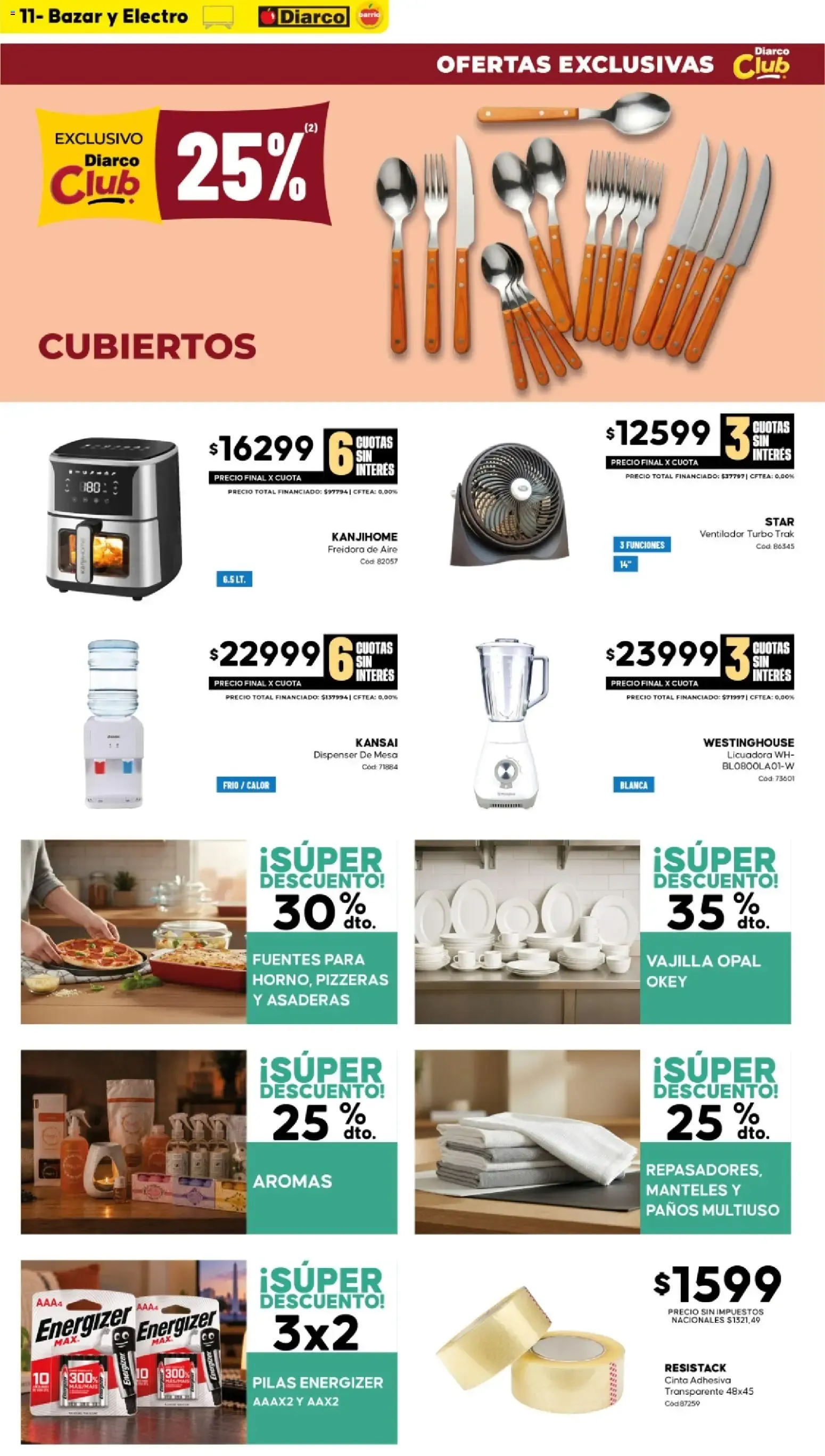 Ofertas de Diarco - OFERTAS DIARCO BARRIO del 26/10/2026 - 30/10/2026 26 de octubre al 30 de octubre 2026 - Página 11 del catálogo