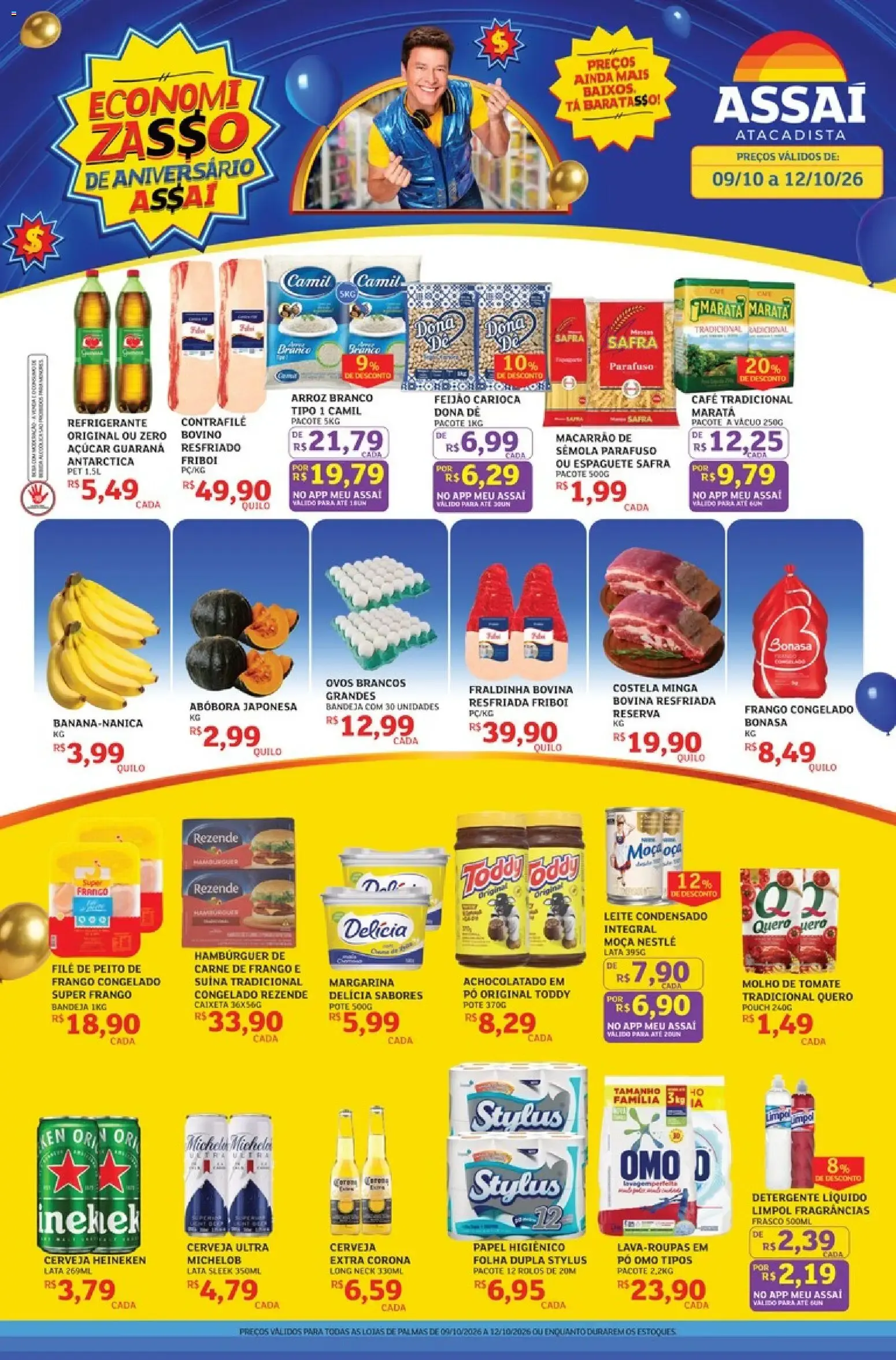 Economi Zasso de Aniversário Assaí