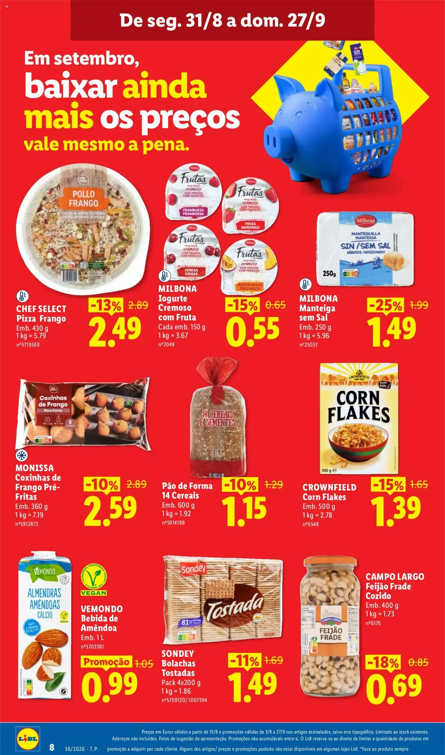 Folheto Lidl Poupança de 31 de agosto até 6 de setembro 2026 - Pagina 8