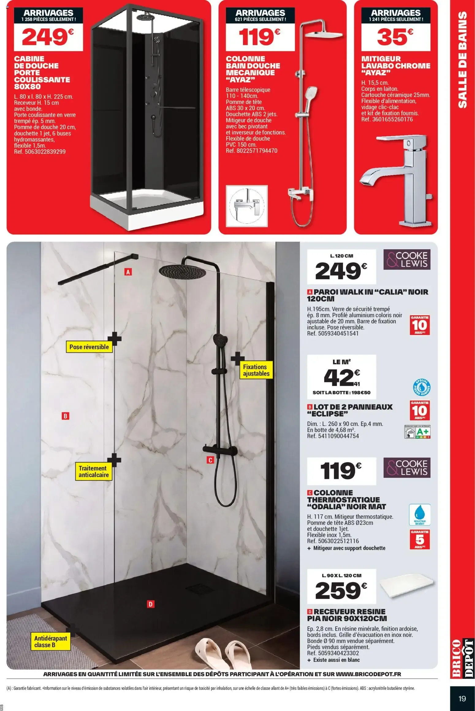 Brico Dépôt catalogue à partir du 11/09/2026 - promo en ligne du 11 septembre au 24 septembre 2026 - Catalogue page 19