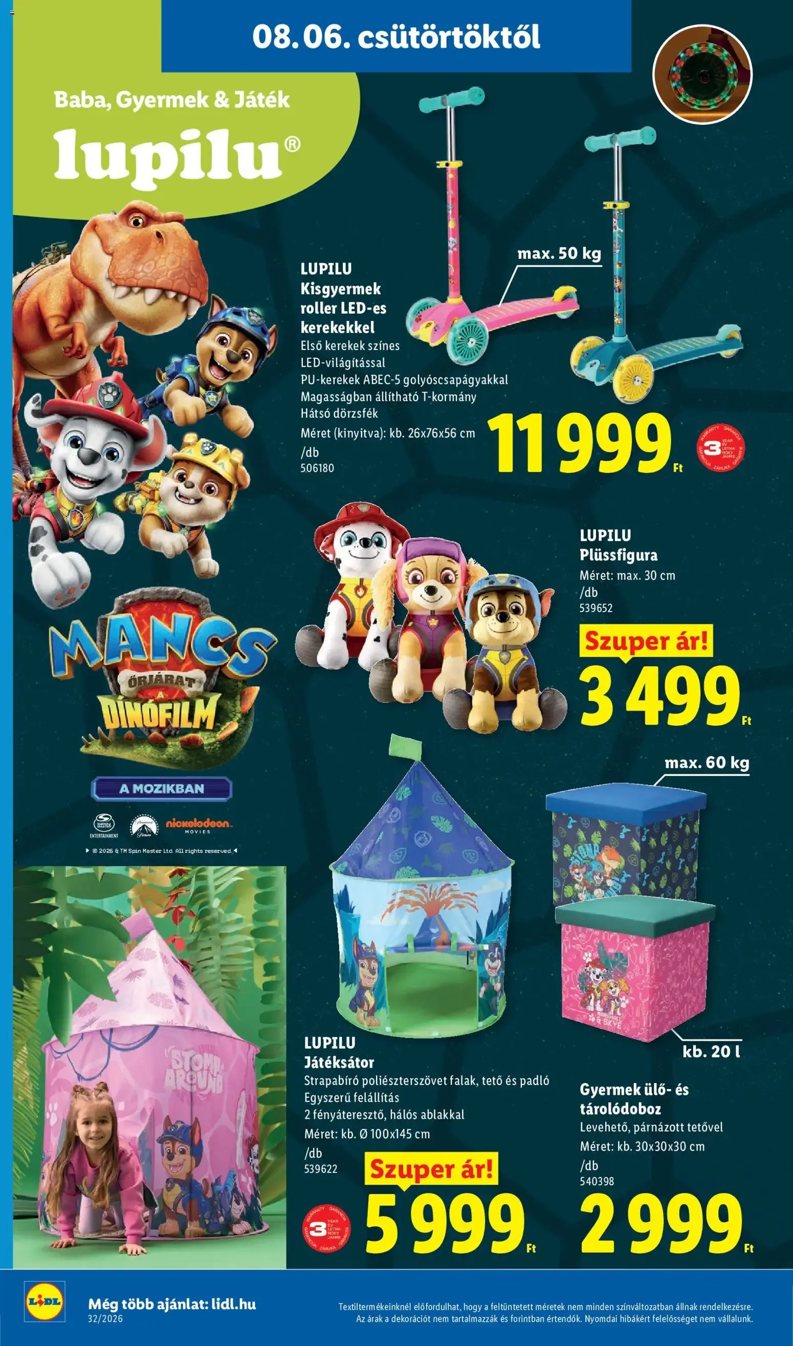 Katalógus Lidl Nonfood kínálatunk - 2026.08.06. -tól/töl > akció, lapozható szórólap 🛍️ augusztus 6.-tól augusztus 12.-ig 2026. - Oldal 4