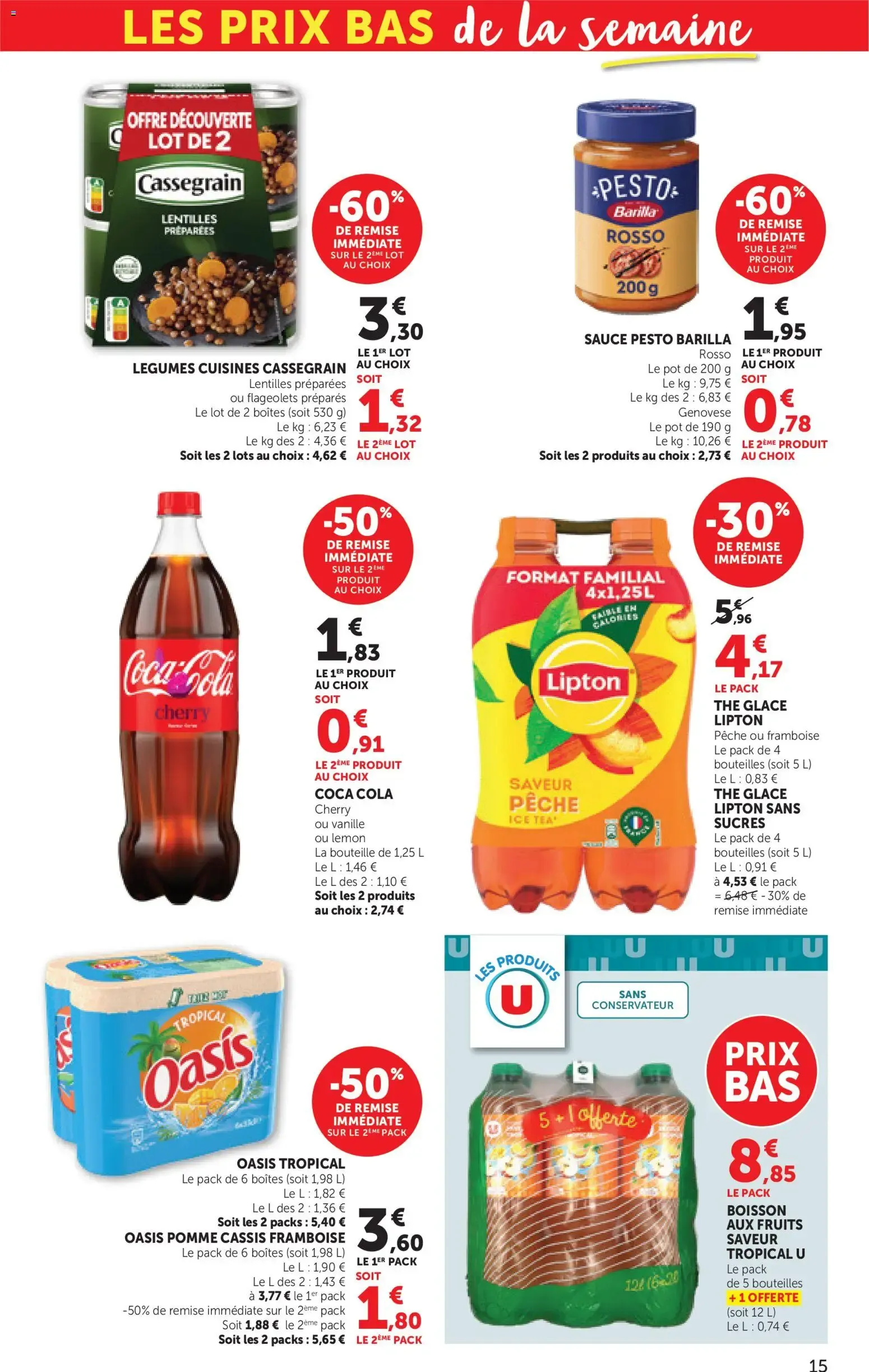 bi1 Catalogue supermarché à partir du 23/06/2026 - promo en ligne du 23 juin au 5 juillet 2026 - Catalogue page 15