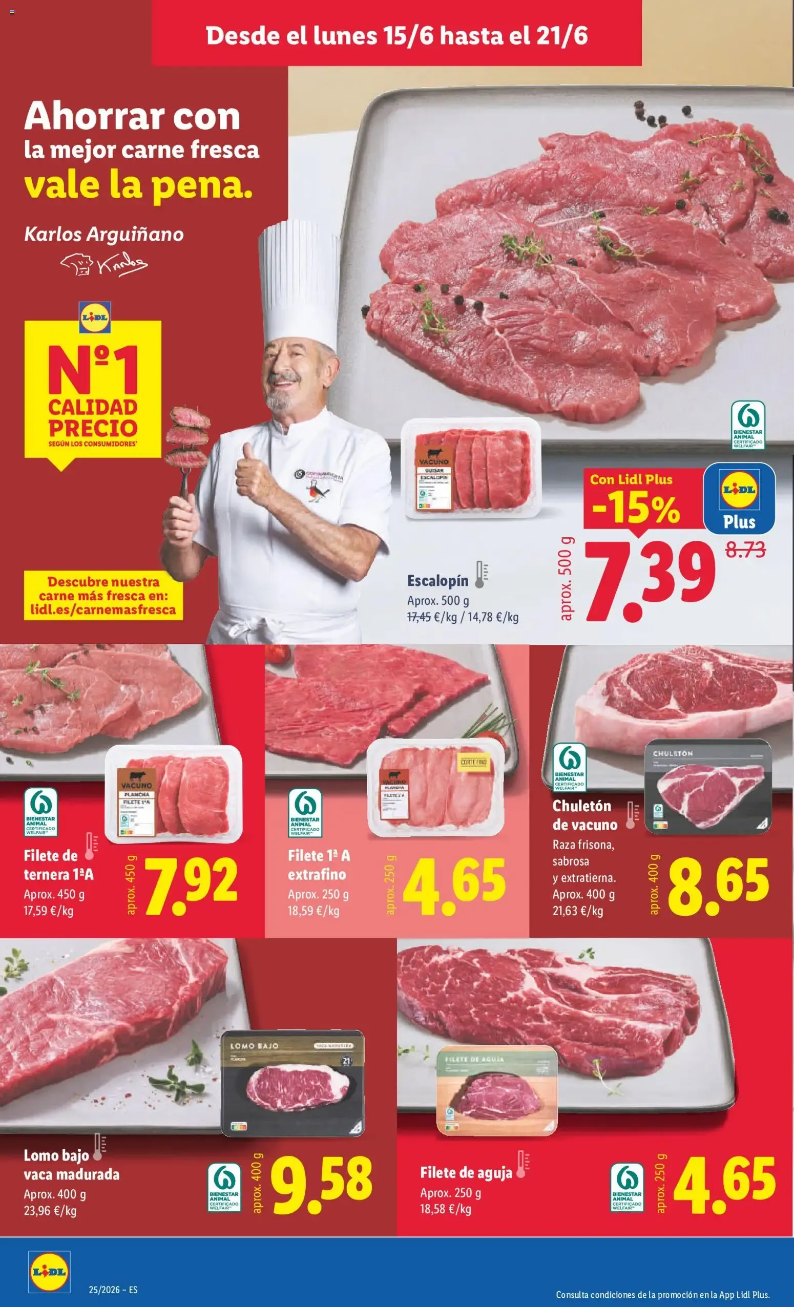 Catálogo de Lidl - Tu Nº1 en calidad-precio 15 de junio al 21 de junio 2026 - Página 6