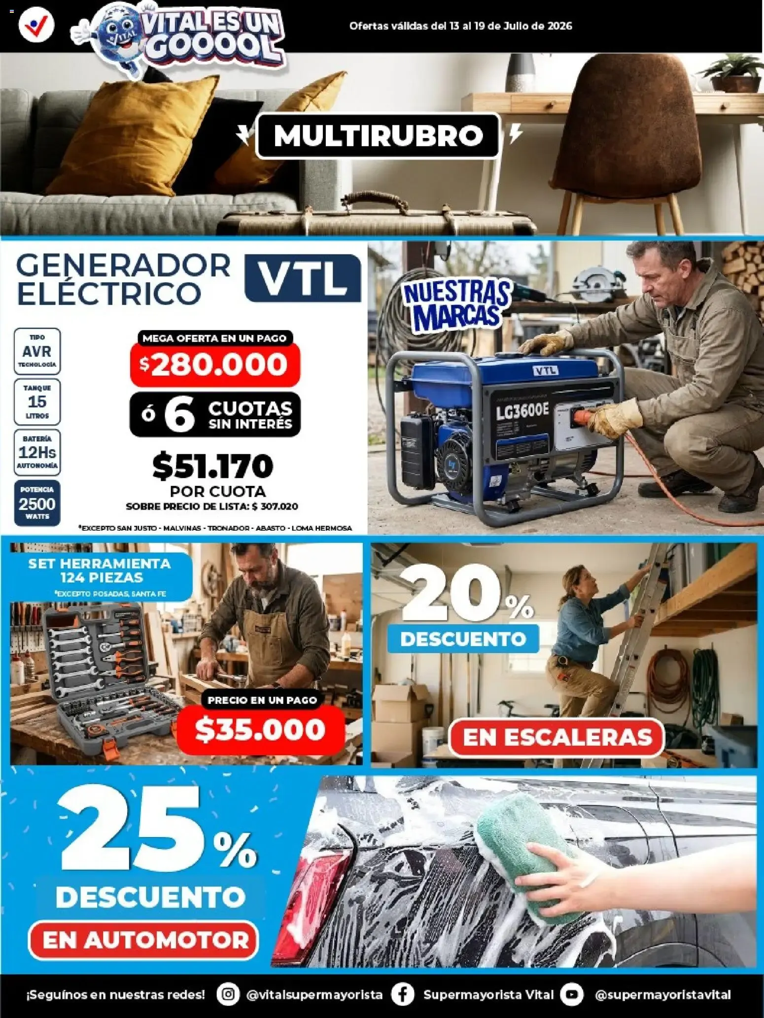 Ofertas de Vital - Vital es un Goool: Ofertas en Smart TVs 13 de julio al 19 de julio 2026 - Página 5 del catálogo