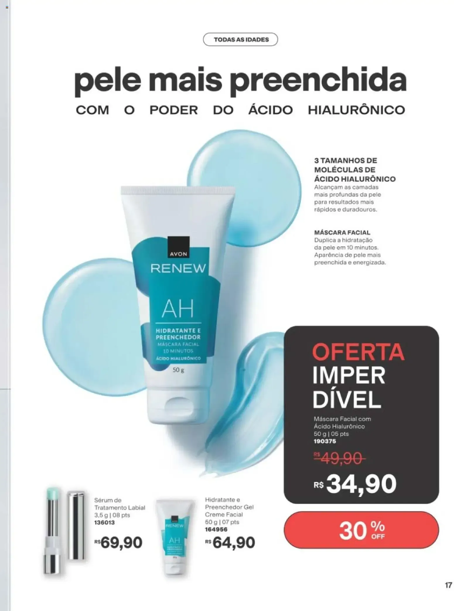 Encarte de Revista Avon folheto - Campanha 13 de 10/08/2026 | Promoção Online 10 de agosto até 31 de agosto 2026 - Pagina 17