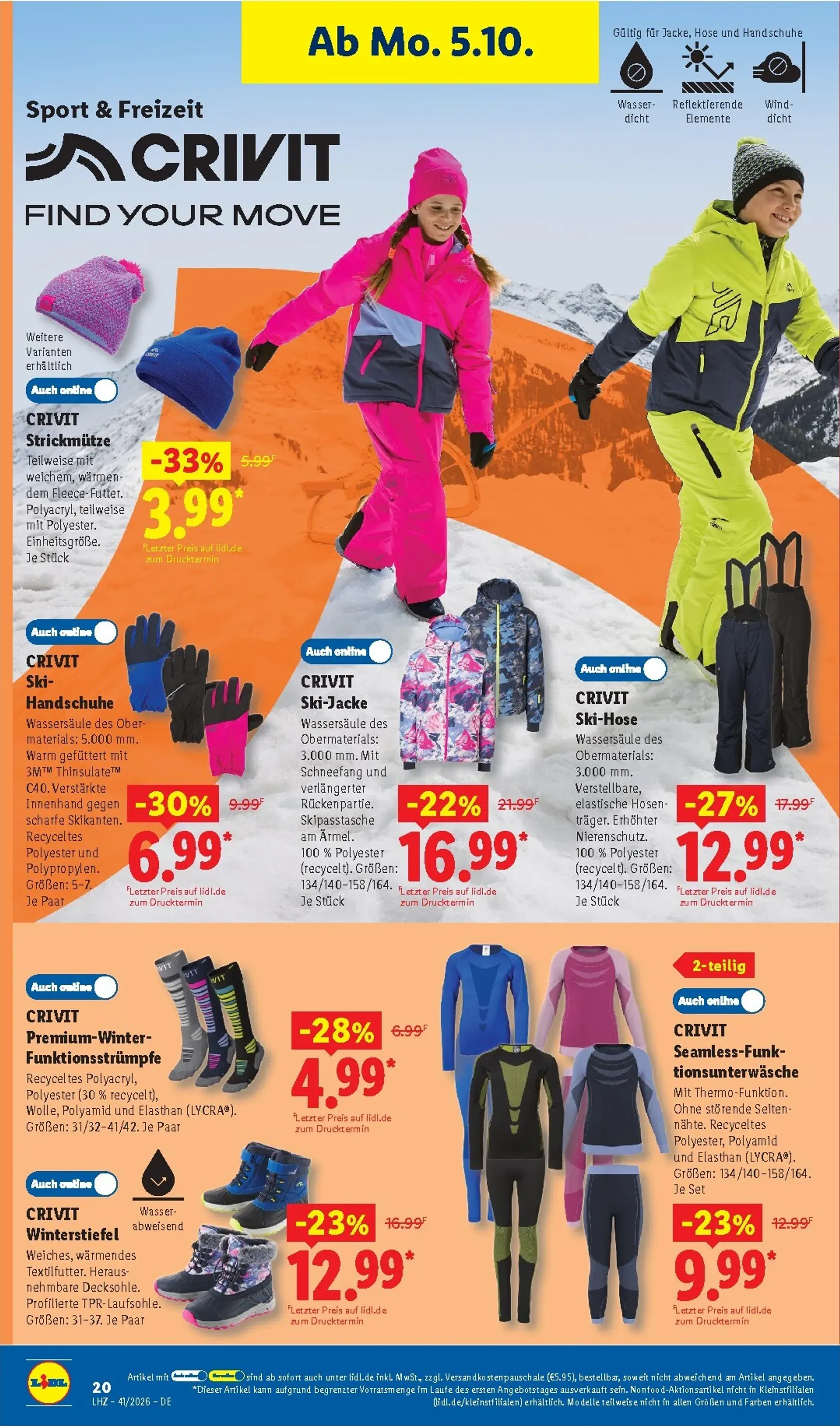 LIDL Angebot der Woche von 5. Oktober bis 10. Oktober 2026 - Prospekt seite 14