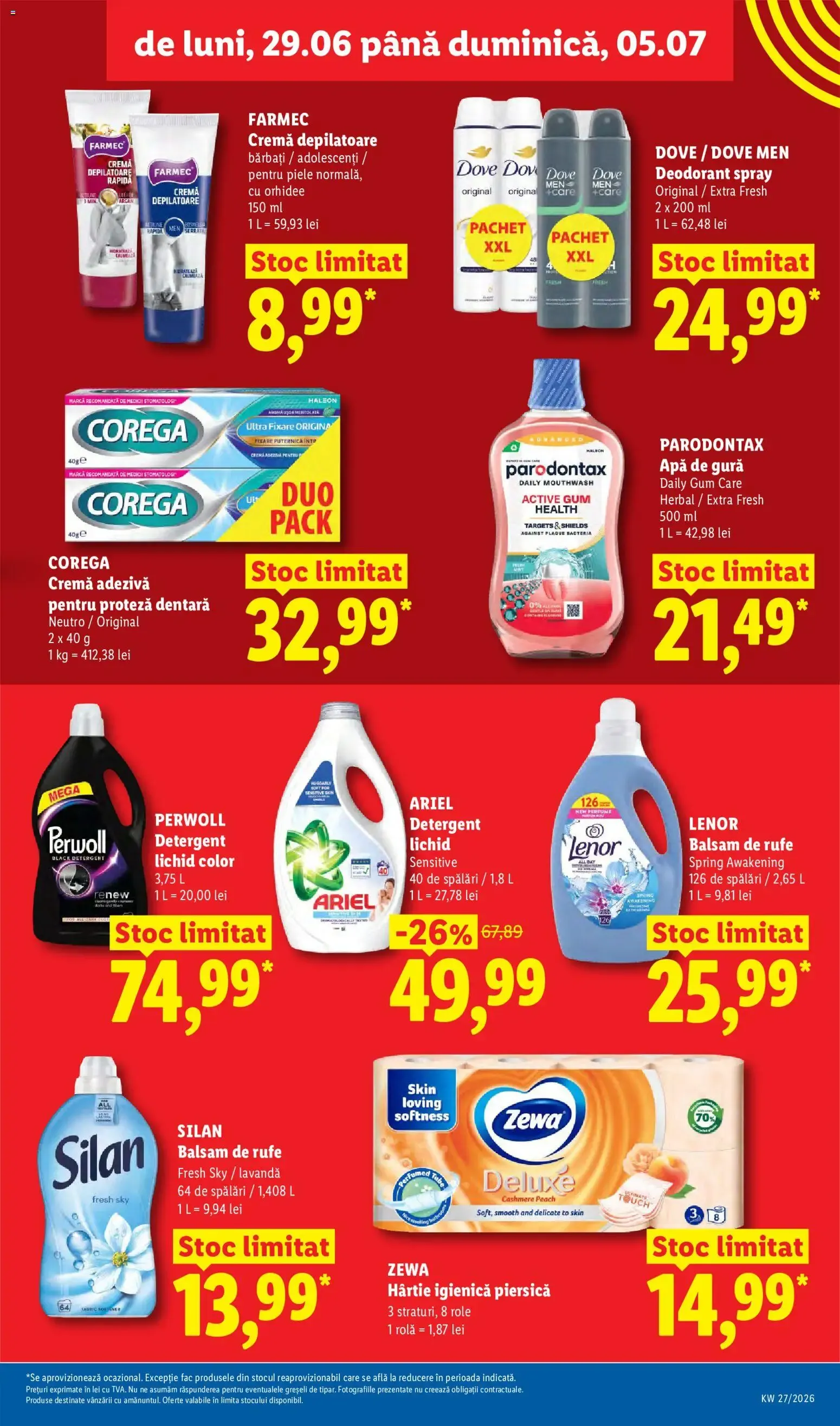 Catalog Catalog LIDL 29.06.2026 - Oferta și Revista online de la 29 iunie până la 5 iulie 2026 - Revista Pagina 29