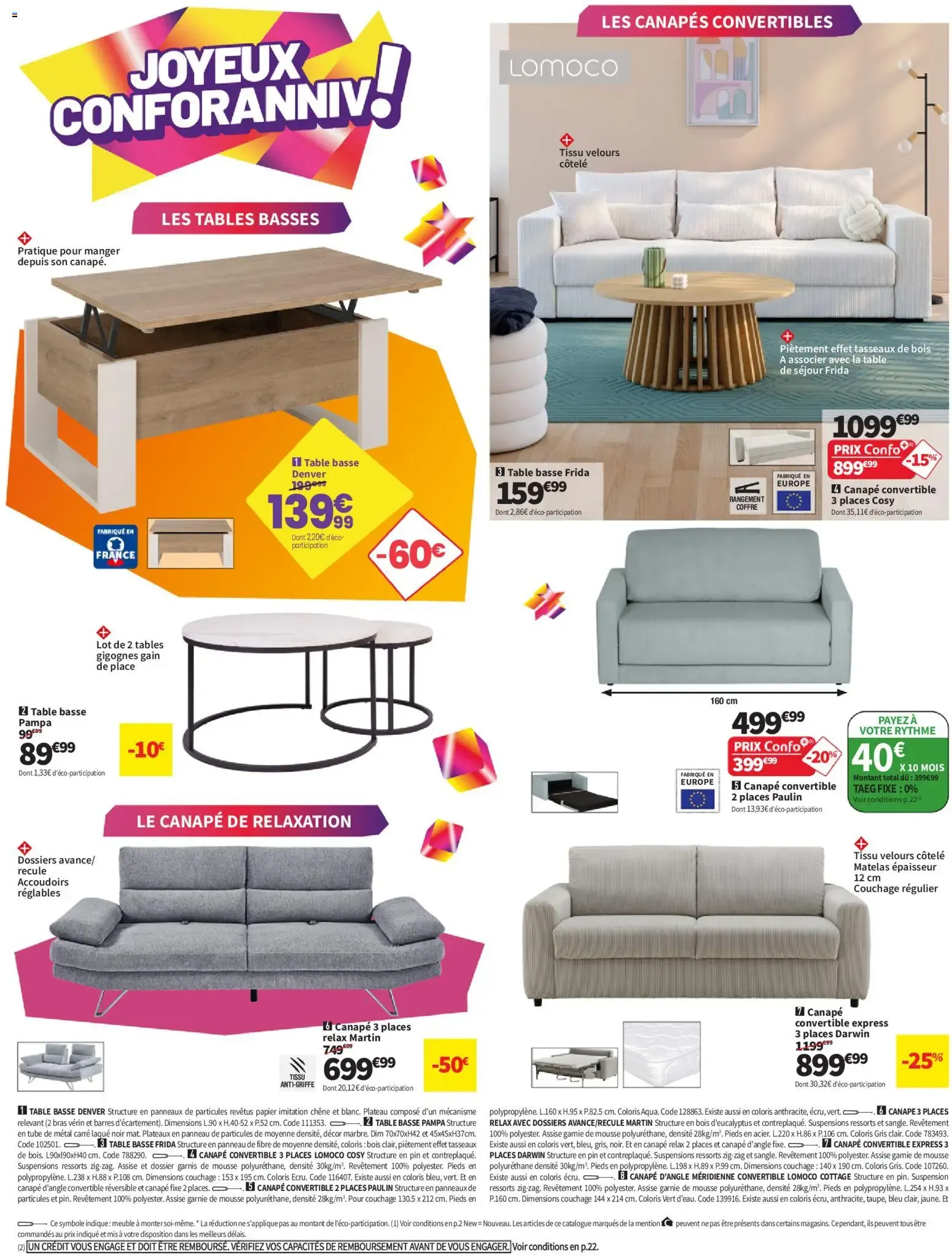 Joyeux Conforanniv! Toujours plus de promos! du 8 septembre au 28 septembre 2026 - Catalogue page 2