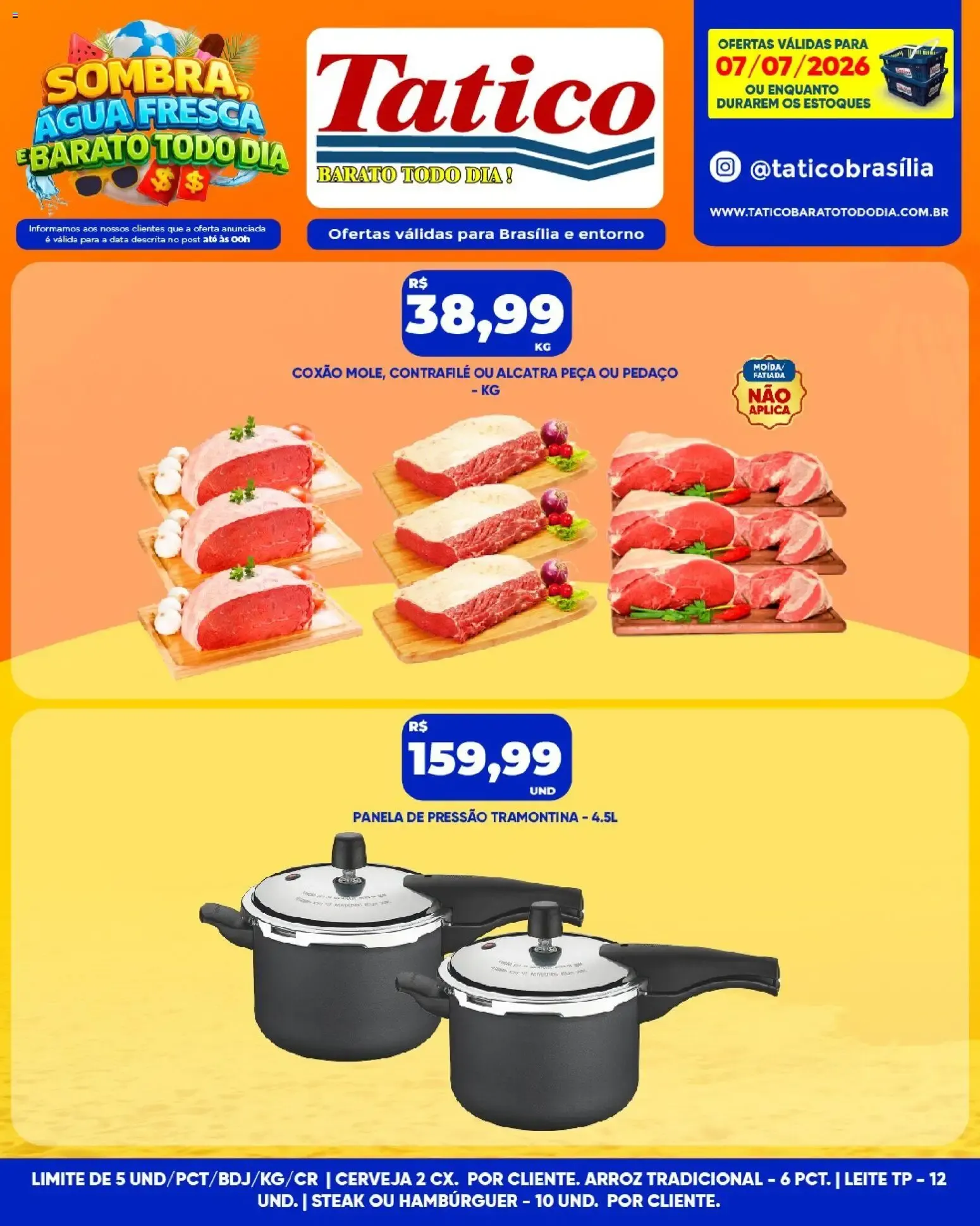 Encarte de Tatico ofertas do Dia de 08/07/2026 | Promoções Online 8 de julho até 8 de julho 2026 - Pagina 38