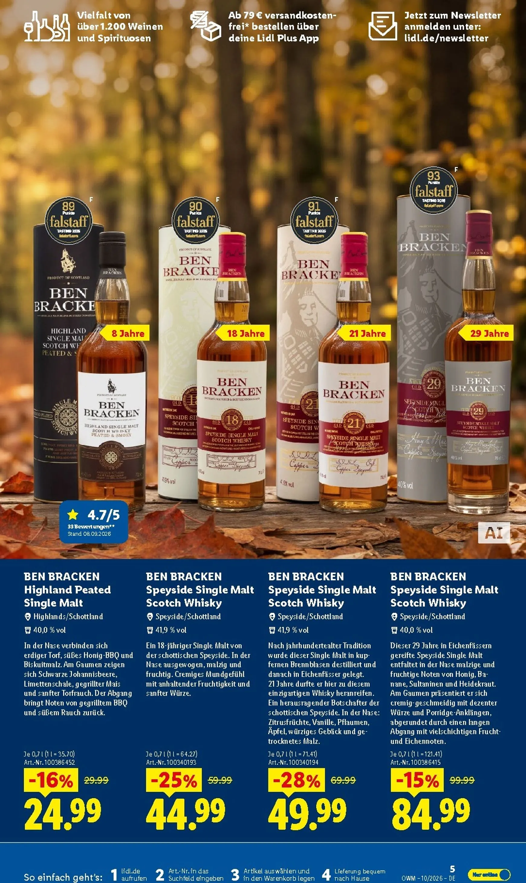 Lidl - Wein & Spirituosen Prospekt – von Donnerstag 01.10.2026 bis Samstag 31.10.2026 von 1. Oktober bis 31. Oktober 2026 - Prospekt seite 5
