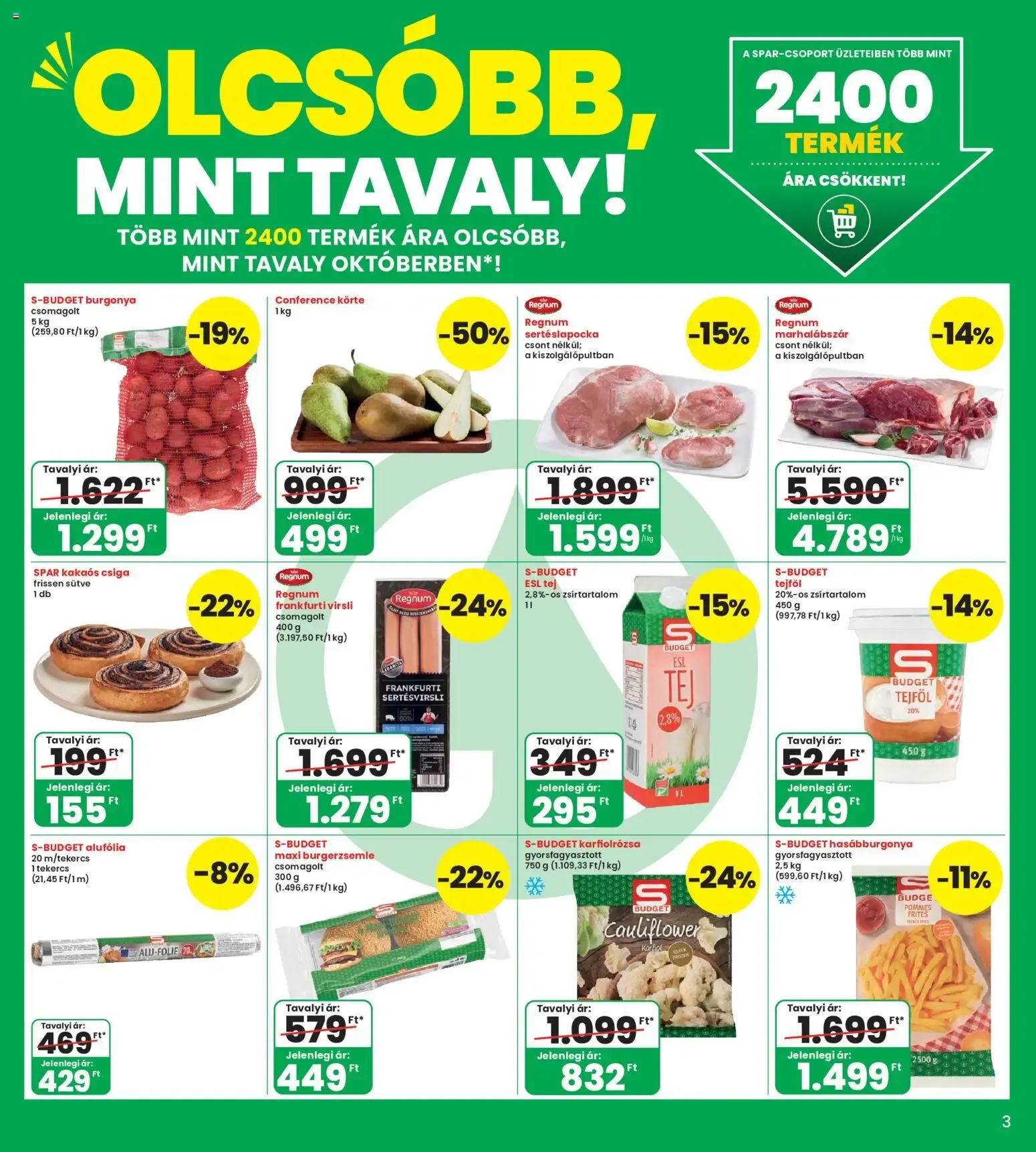 Katalógus Interspar akciós újság - 2026.10.08. -tól/töl > akció, lapozható szórólap 🛍️ október 8.-tól október 14.-ig 2026. - Oldal 3