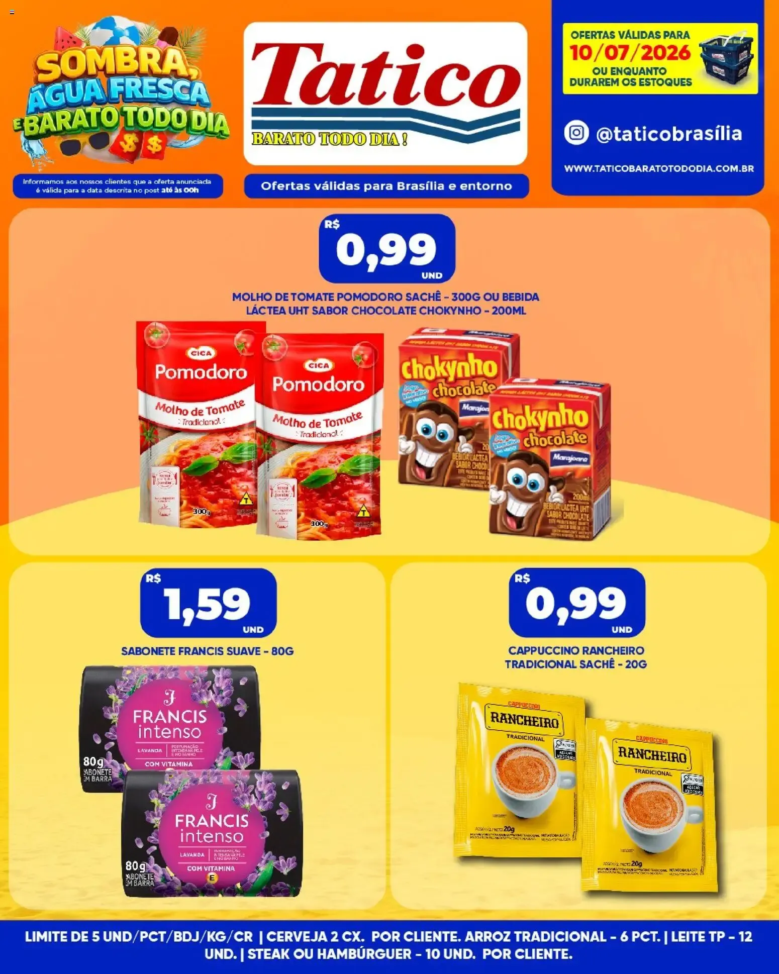 Encarte de Tatico ofertas Fim de Semana de 11/07/2026 | Promoções Online 11 de julho até 12 de julho 2026 - Pagina 8