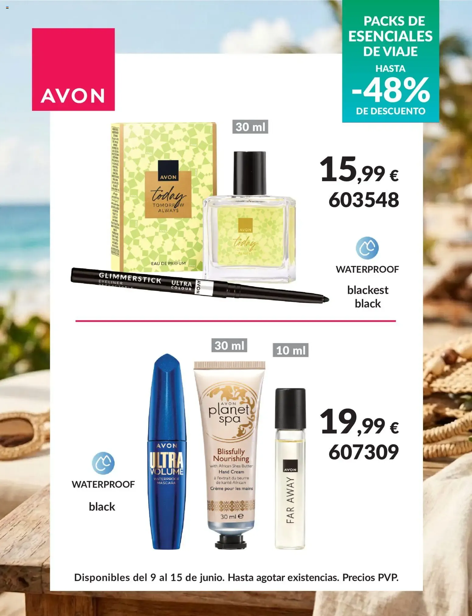 Catálogo de Avon Packs de esenciales de viaje 9 de junio al 15 de junio 2026 - Página 2