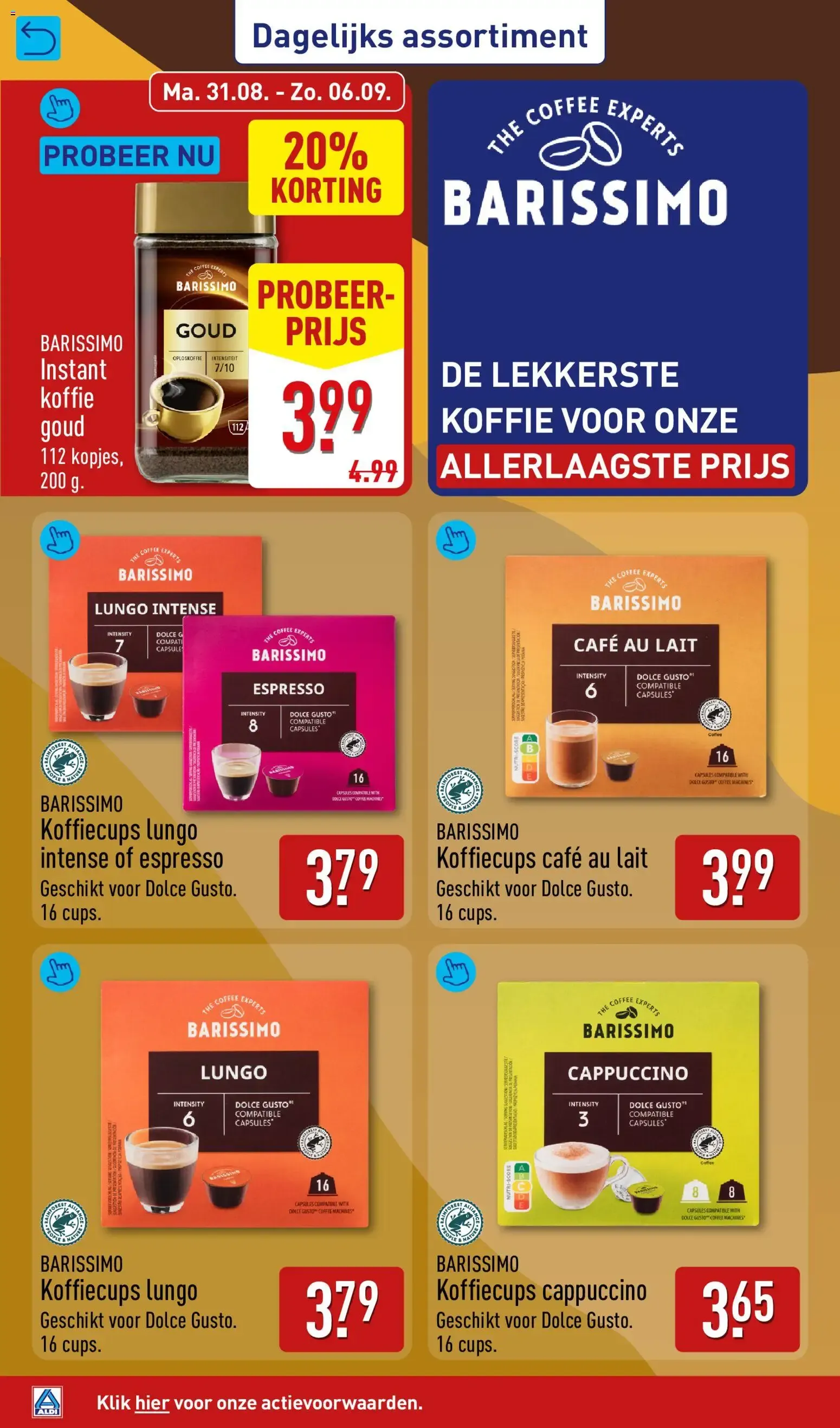 Aldi Fans van Voordeel van 31 augustus tot 6 september 2026 - Folder pagina 44