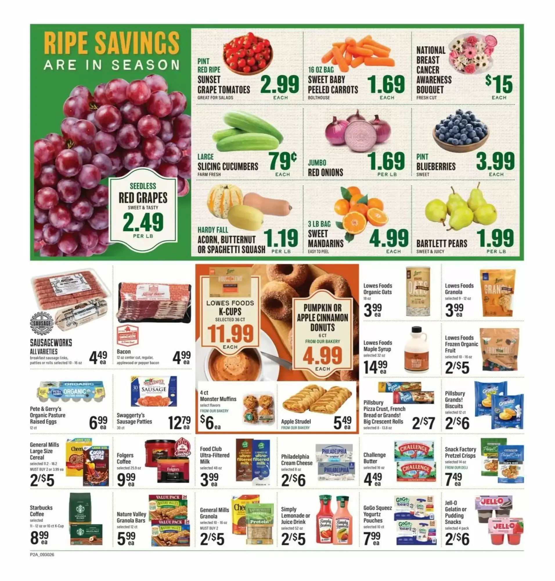 Weekly ad Lowes Foods weekly ad week 40 from September 30 to October 6 2026 - Page 2