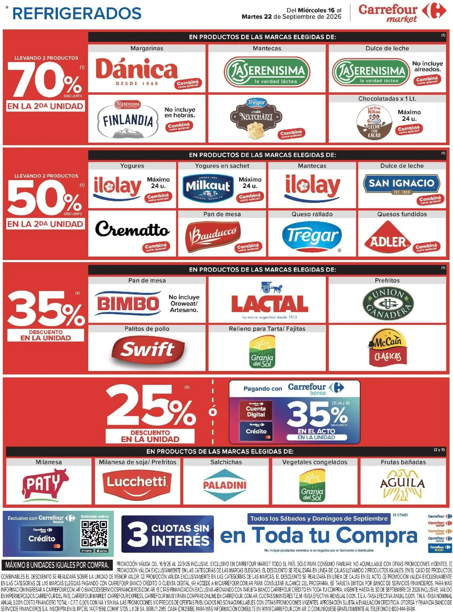 Ofertas de Carrefour Ofertas || del 16/09/2026 - 22/09/2026 || Promociones 16 de septiembre al 22 de septiembre 2026 - Página 41 del catálogo