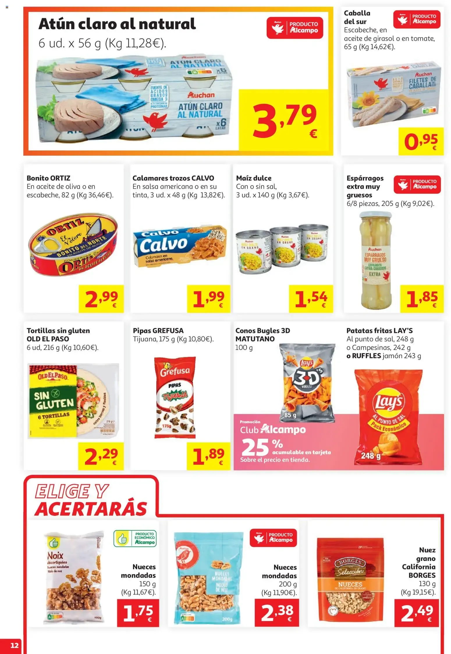 Catálogo de Alcampo HG Nacional Litoral 15/07/2026 - 28/07/2026 15 de julio al 28 de julio 2026 - Página 12