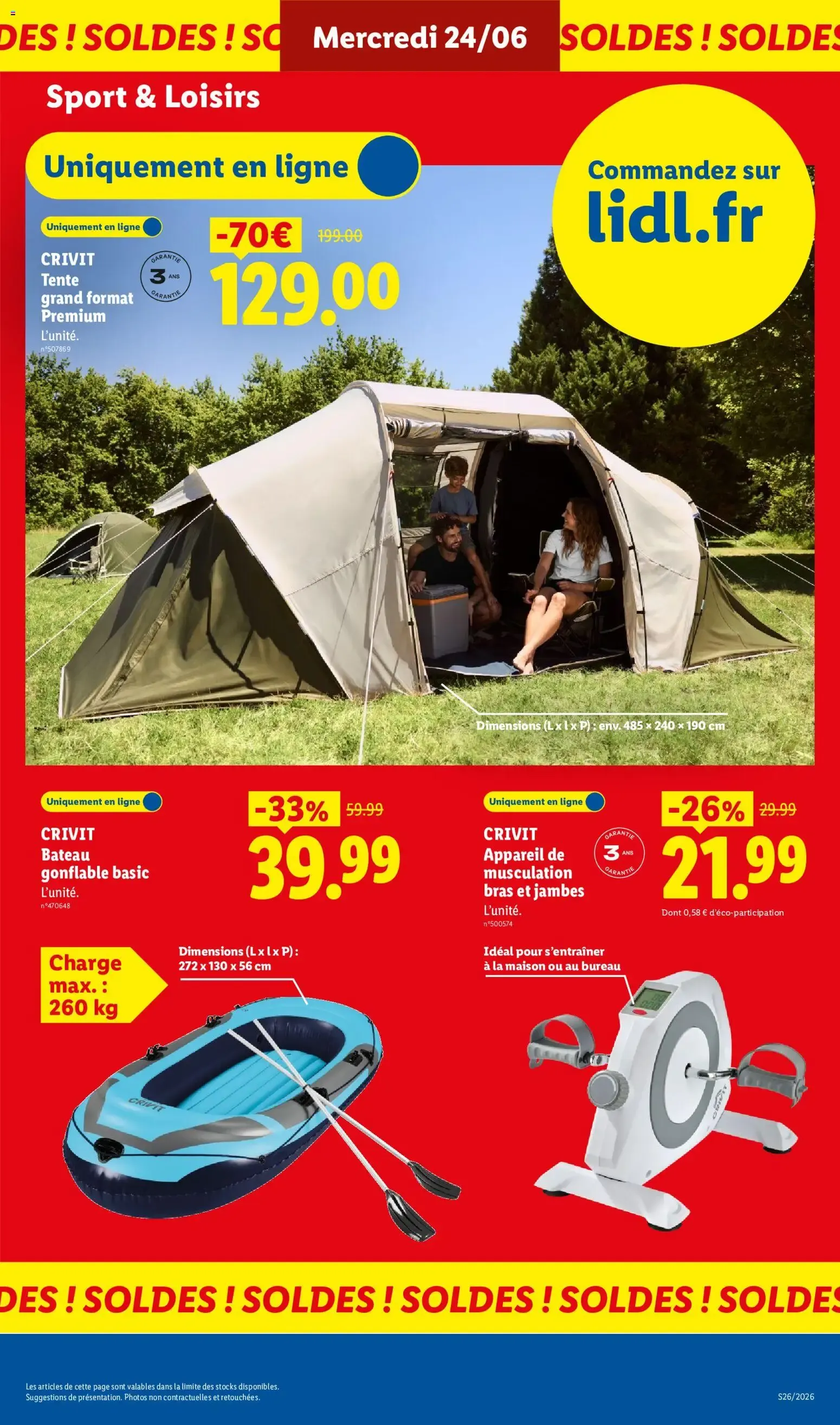 Catalogue LIDL à venir 25/06/2026 » Prospectus Juin du 25 juin au 1 juillet 2026 - Catalogue page 39