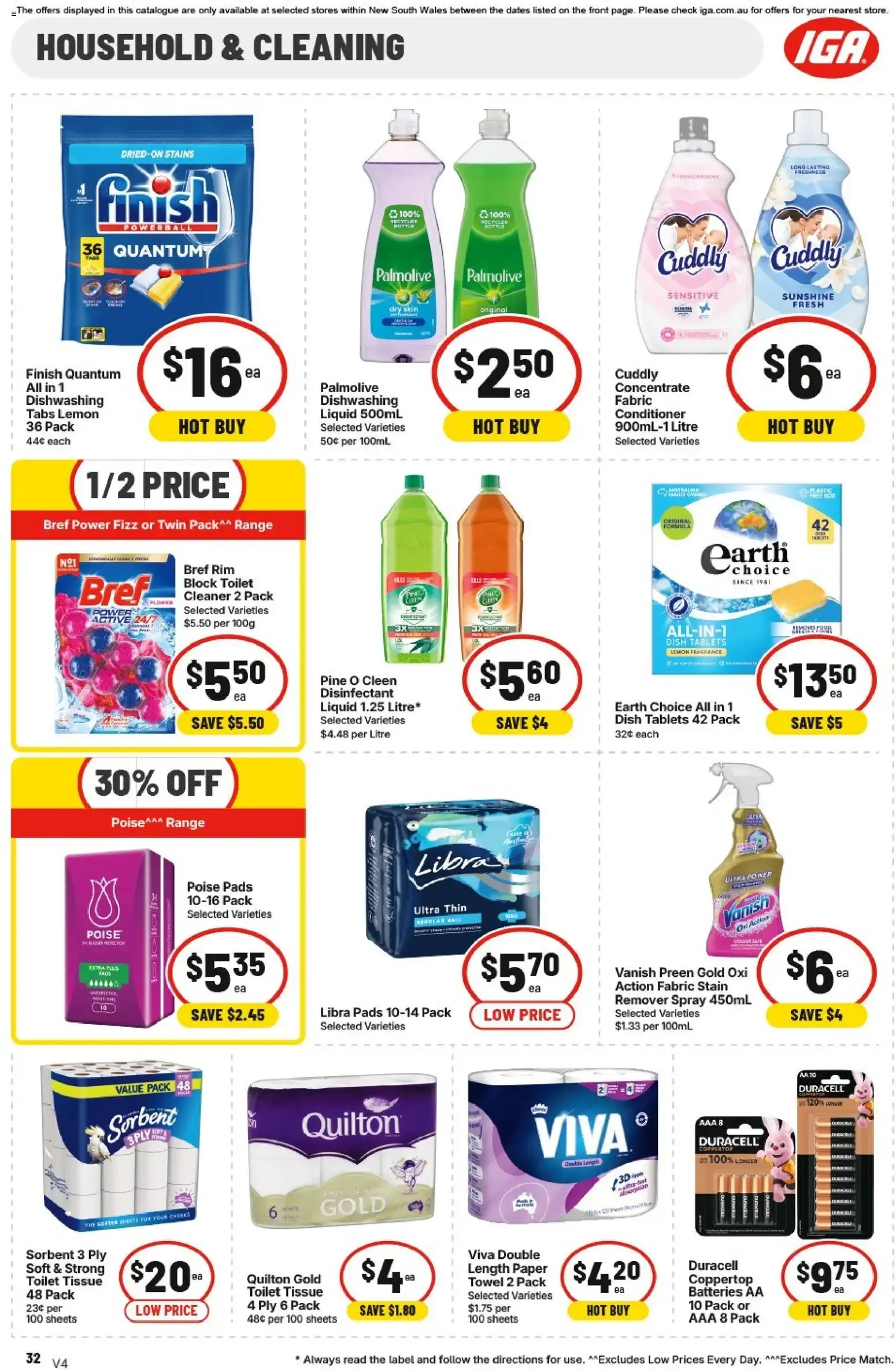 IGA Extra Specials: OMO Ultimate Laundry - Catalogue valid from 28 October to 3 November 2026 - page 34