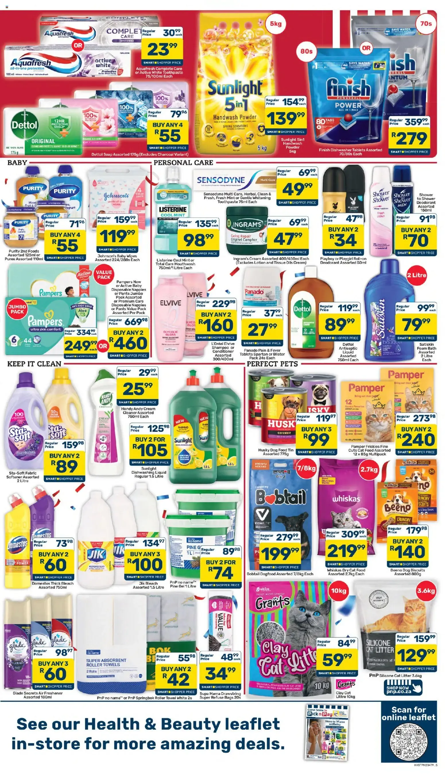 Pick n Pay Inland Provinces - Hypermarket Birthday Specials (24/07/2026 - 06/08/2026) Online from 24 July to 6 August 2026 - Catalogue Page 5