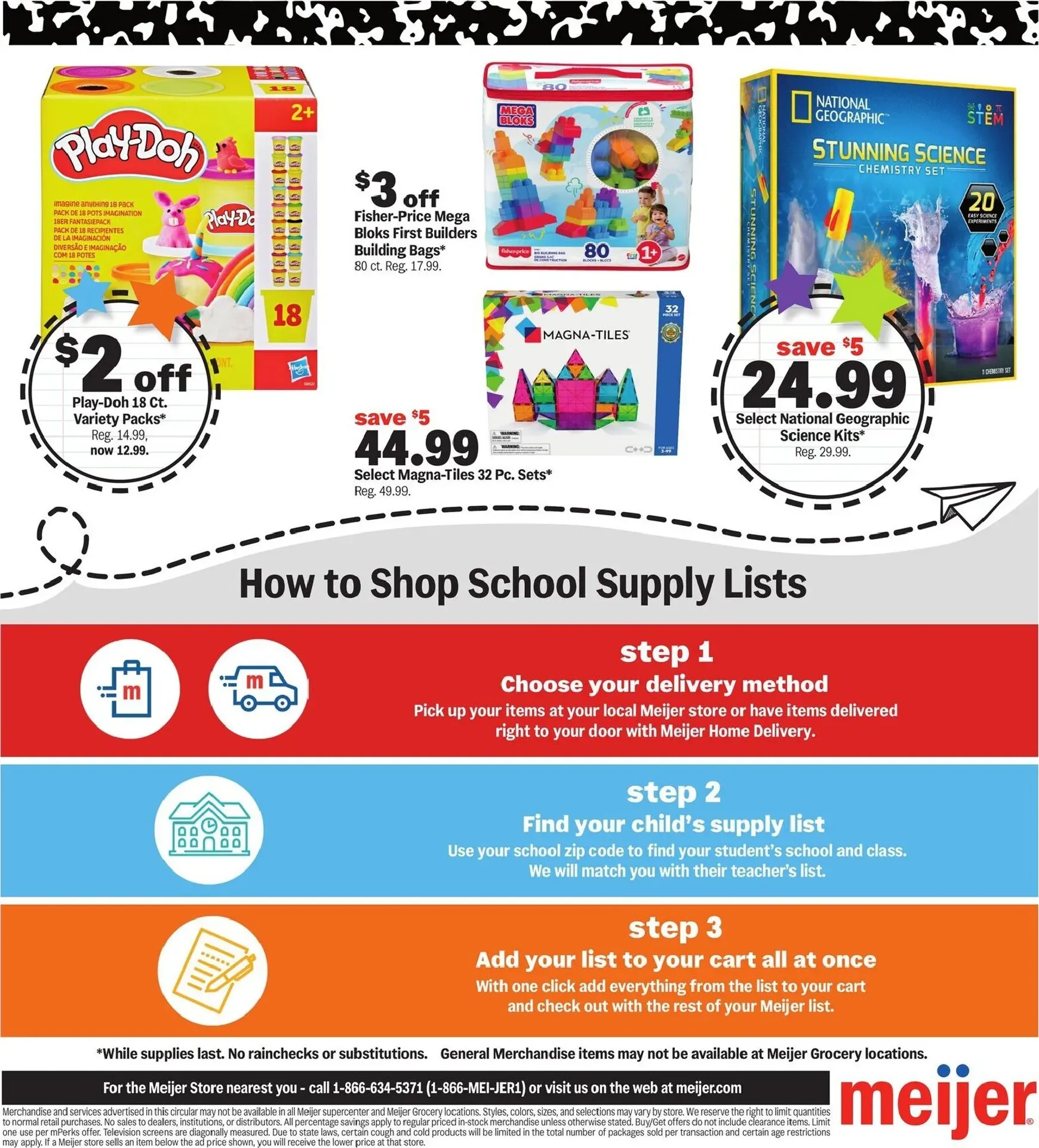 Weekly ad Future Meijer - Back to School flyer valid from Wednesday 07/08/2026 to Tuesday 07/28/2026 from July 8 to July 28 2026 - Page 5