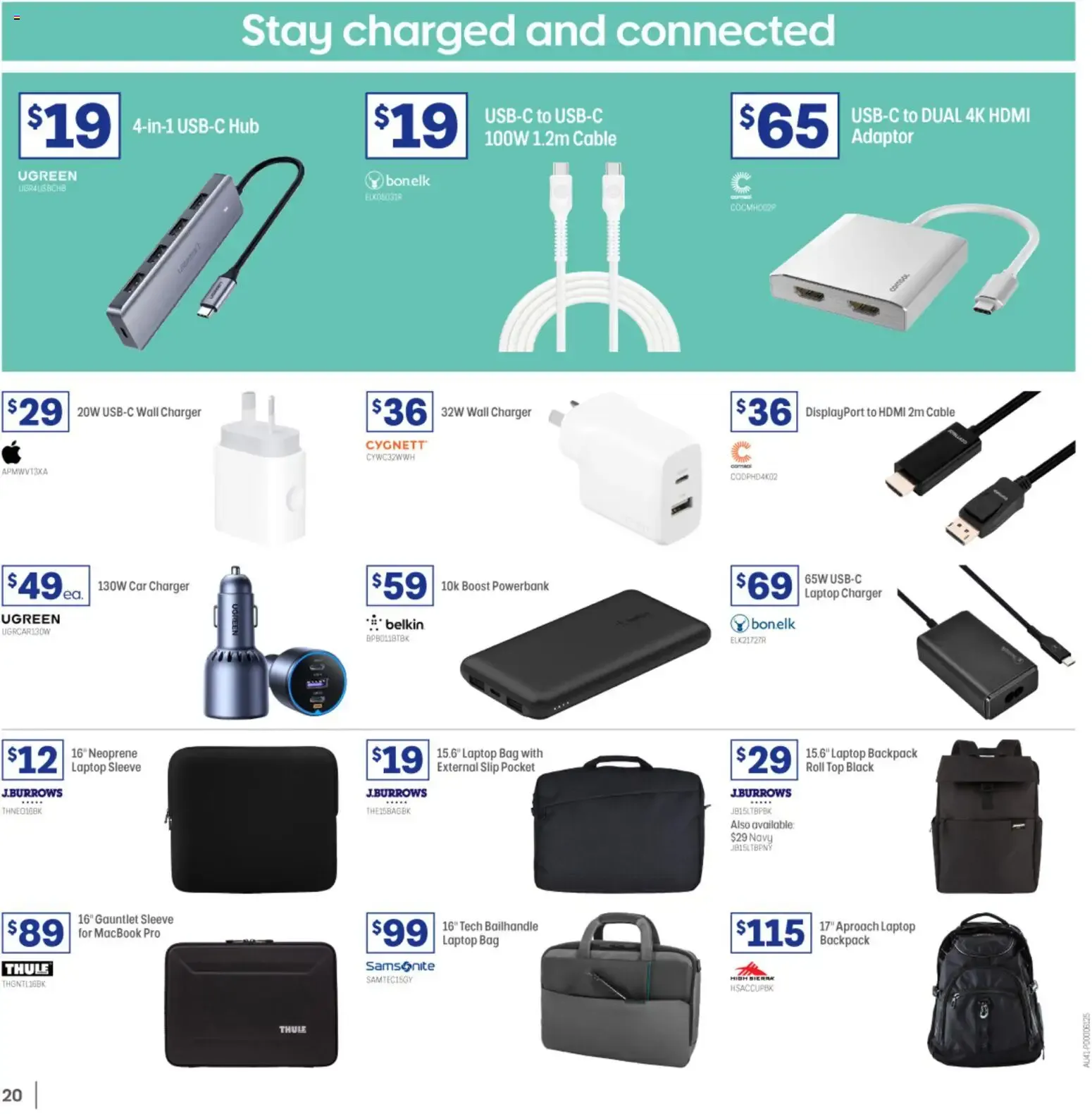 Officeworks catalogue - 28/05/2026 > weekly / monthly specials - Catalogue valid from 28 May to 30 June 2026 - page 20