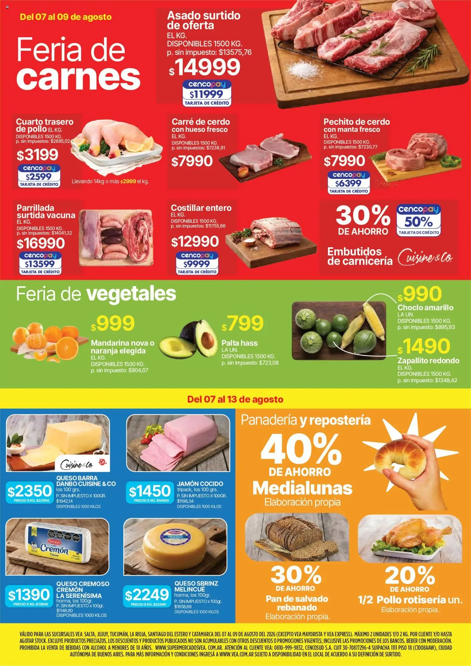 Ofertas de Vea - Fin de semana de ahorro del 07/08/2026 - 09/08/2026 7 de agosto al 9 de agosto 2026 - Página 2 del catálogo