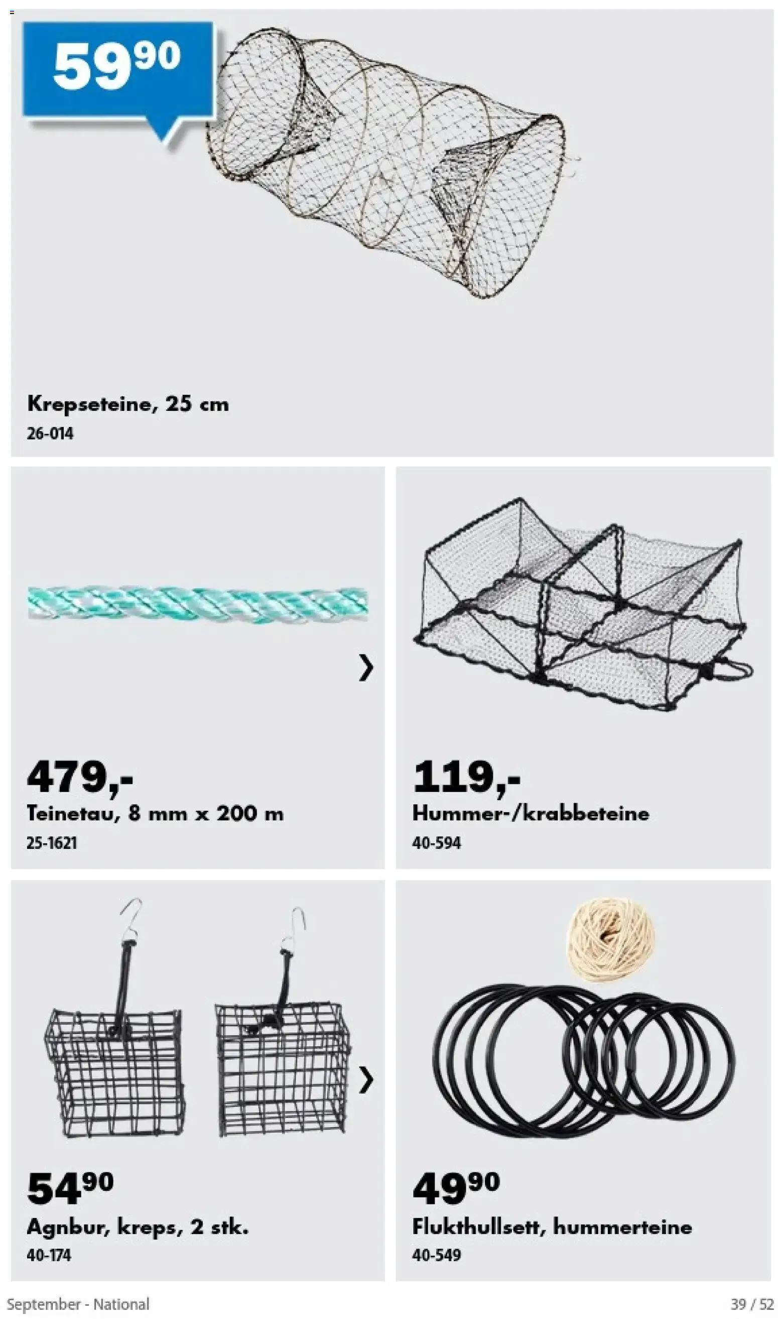 Biltema fra 1. september til 30. september 2026 - kundeavisside 39