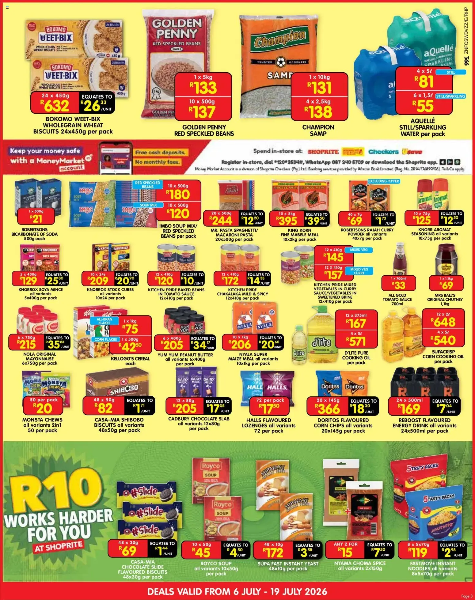 Shoprite Cash & Carry Deals from 6 July to 19 July 2026 - Catalogue Page 3