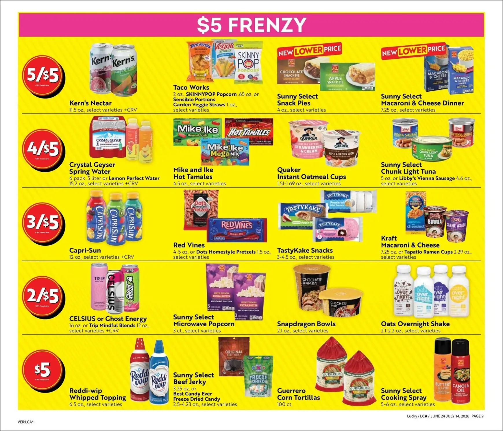 Weekly ad Current Lucky - Steals & Deals leaflet valid from Wednesday 06/24/2026 to Tuesday 07/14/2026 from June 24 to July 14 2026 - Page 9
