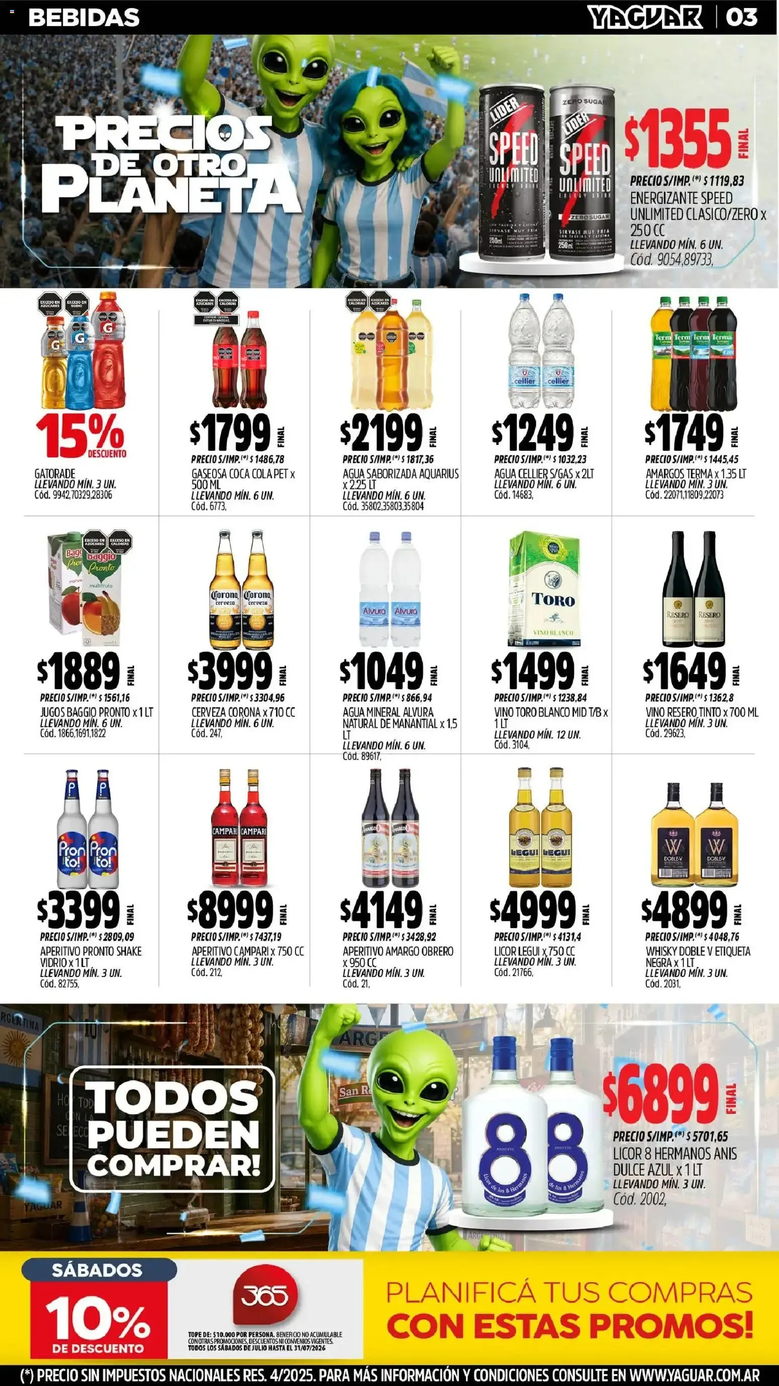 Ofertas de Mayorista Yaguar - Precios de Otro Planeta - Ofertas para Trelew 29 de junio al 5 de julio 2026 - Página 5 del catálogo