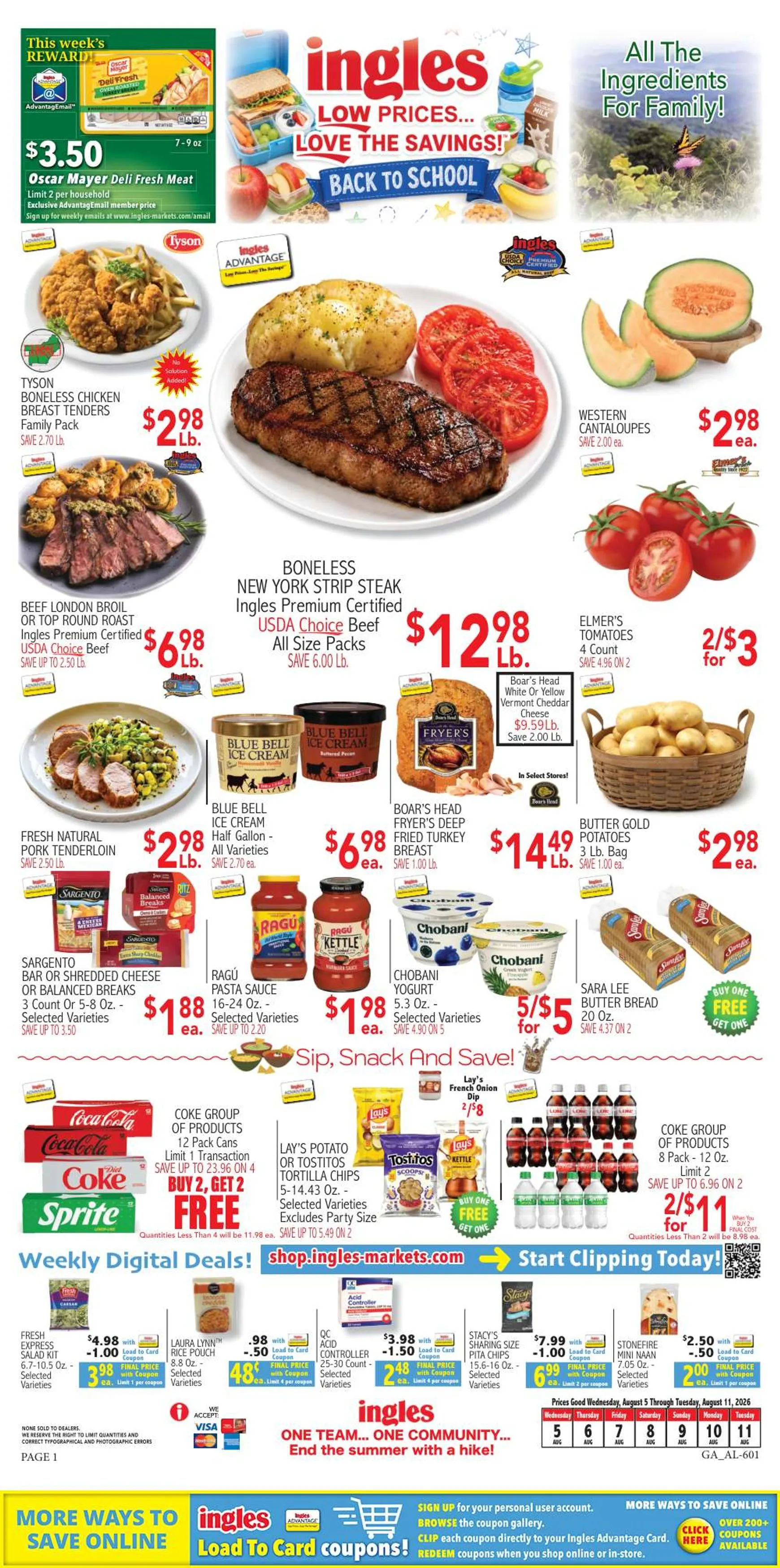 Weekly ad Current Ingles Markets leaflet valid from Wednesday 08/05/2026 to Tuesday 08/11/2026 from August 5 to August 11 2026 - Page 8