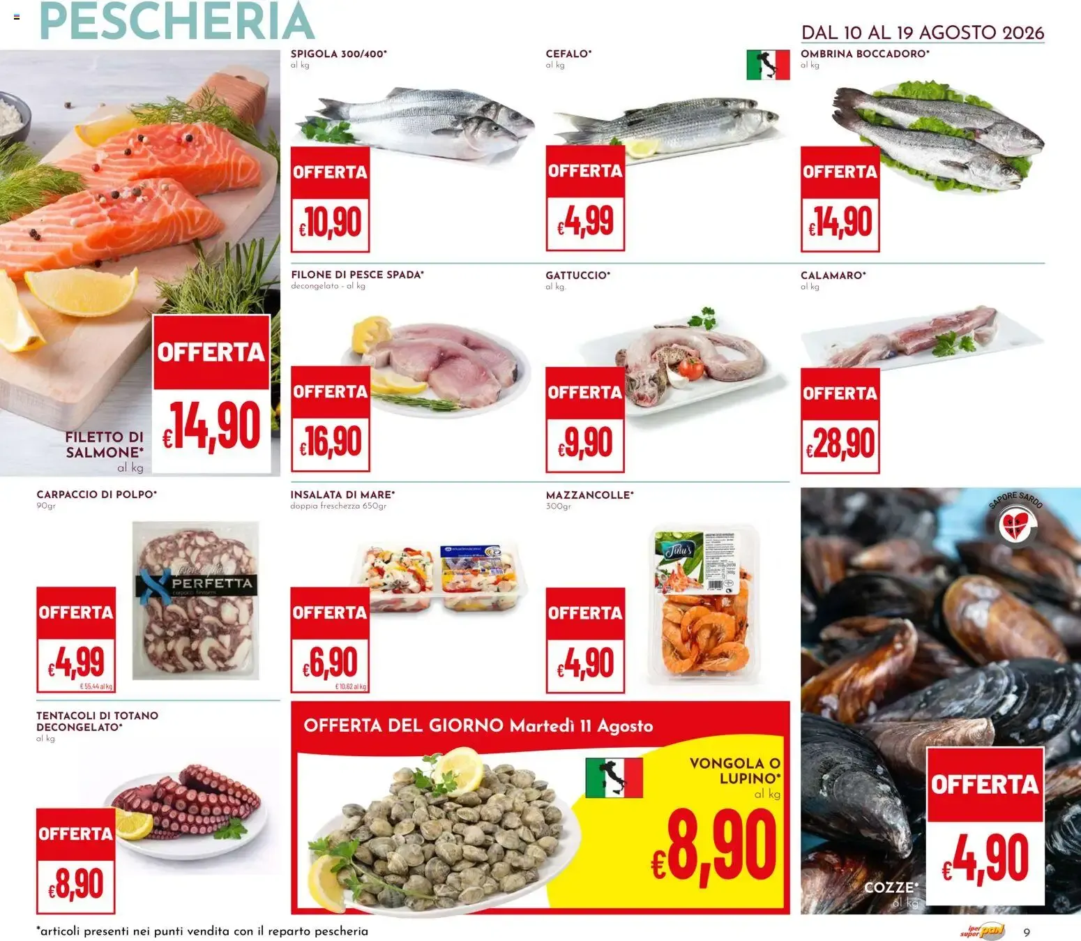 Offerte Buon Ferragosto Iper Pan & Super Pan da 10 agosto a 19 agosto di 2026 - Pagina del volantino 8