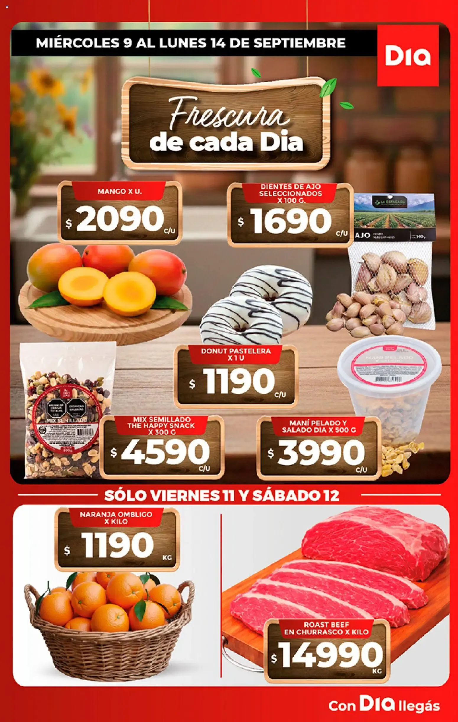 Ofertas de Frescura de cada Dia 9 de septiembre al 14 de septiembre 2026 - Página 1 del catálogo
