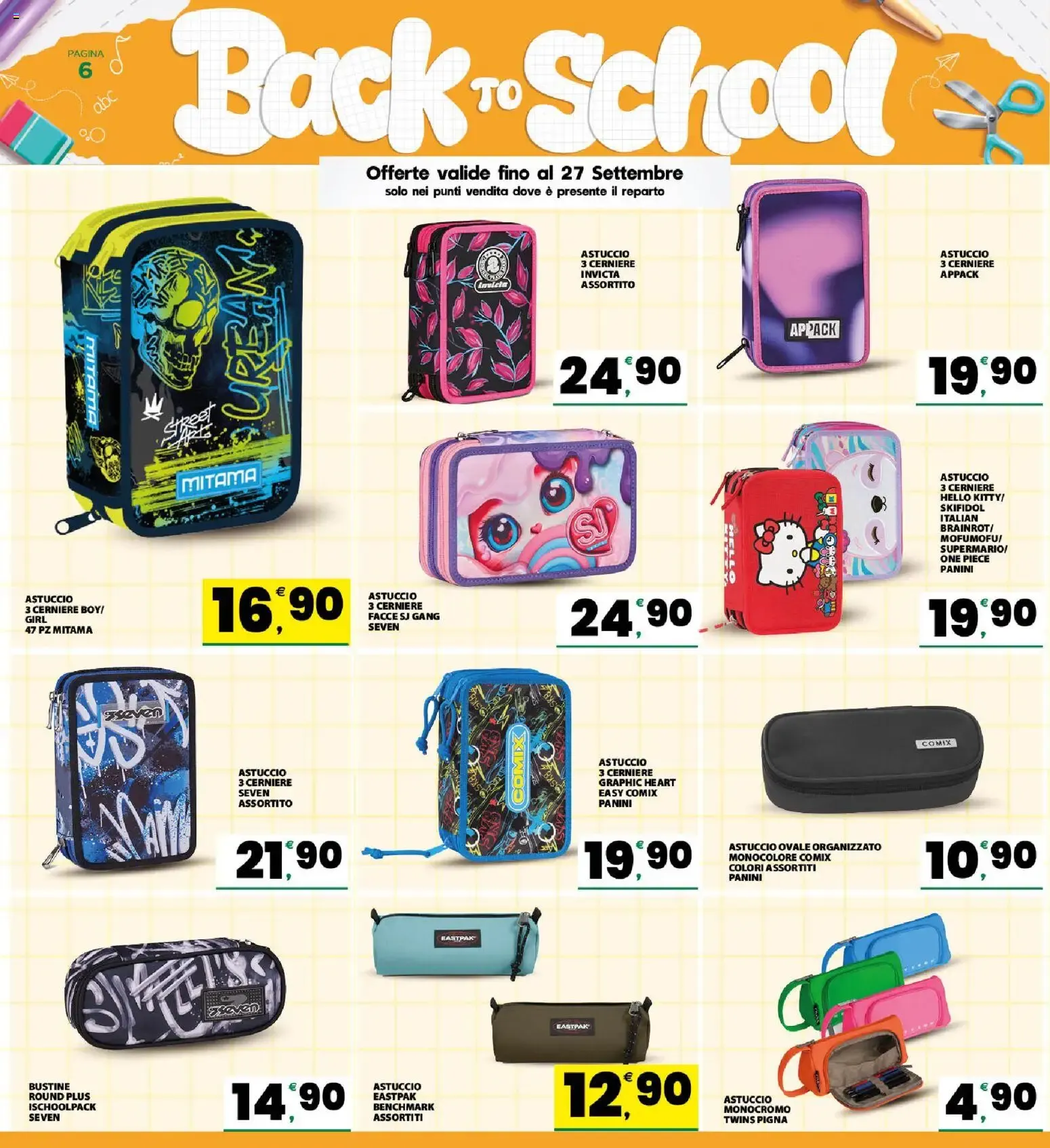 Eurospar Interspar Back To School da 31 agosto a 27 settembre di 2026 - Pagina del volantino 6