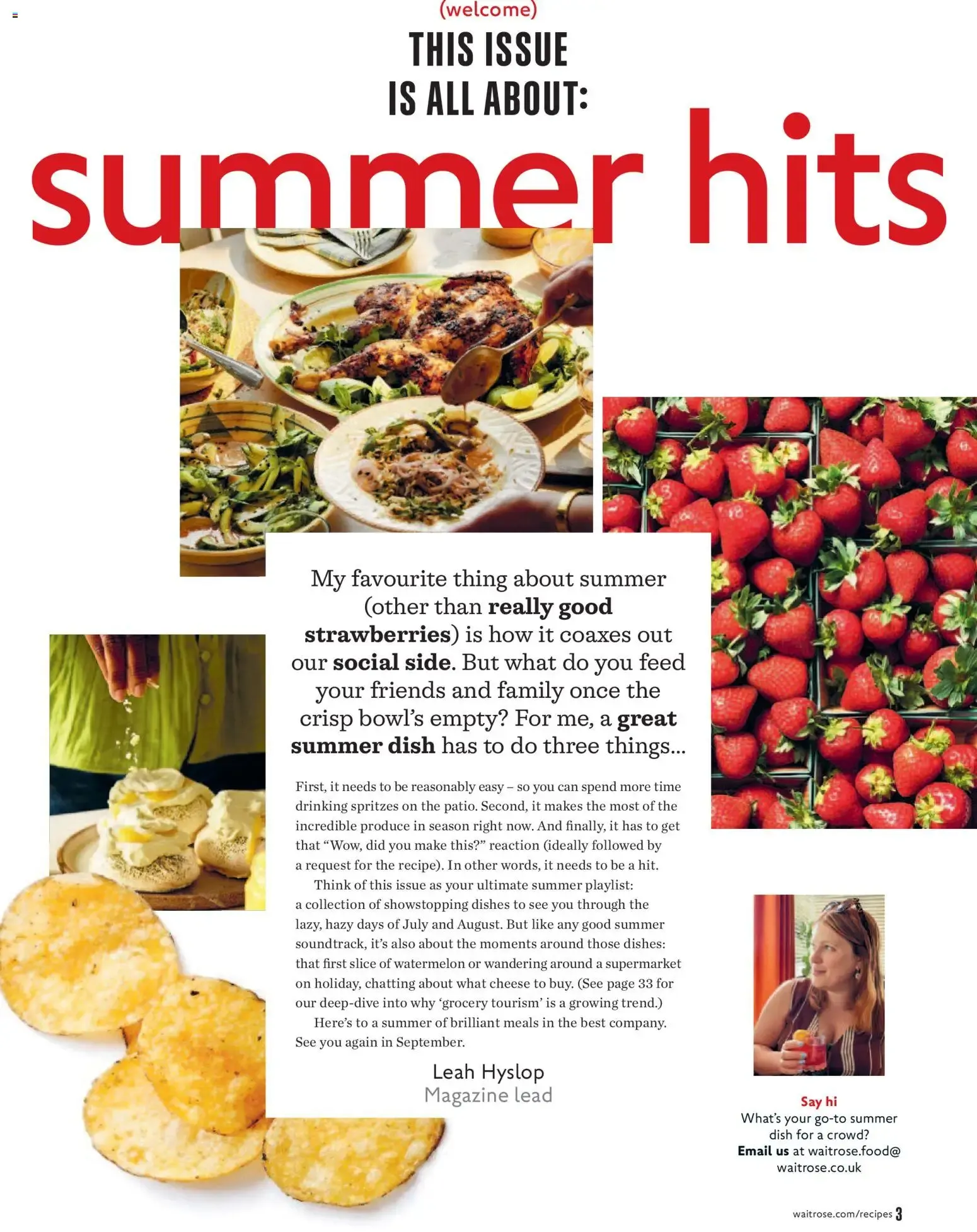 Waitrose & Partners FOOD from 1 July to 31 August 2026 - Catalogue Page 3