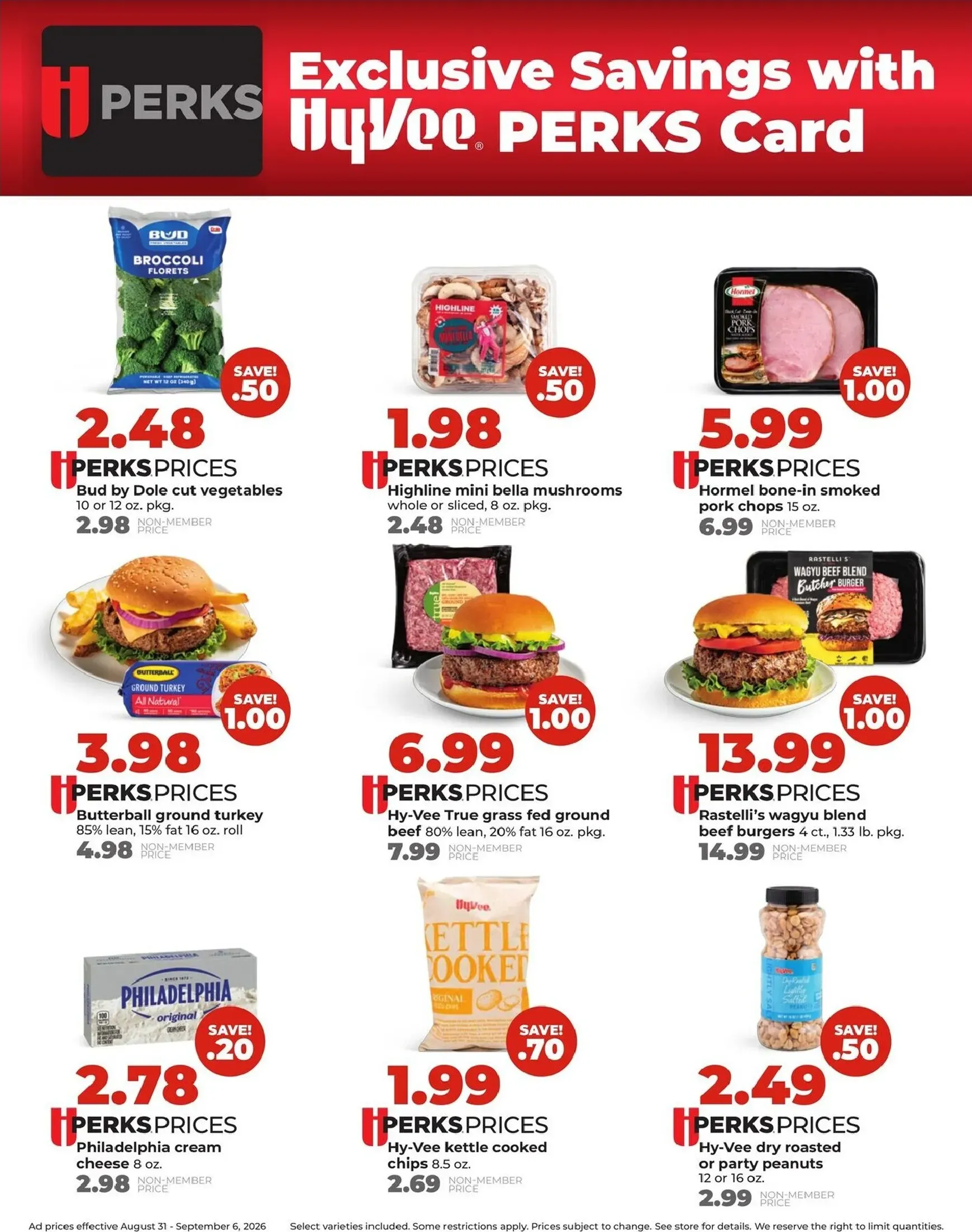 Weekly ad Current Hy Vee leaflet valid from Monday 08/31/2026 to Sunday 09/06/2026 from August 31 to September 6 2026 - Page 9