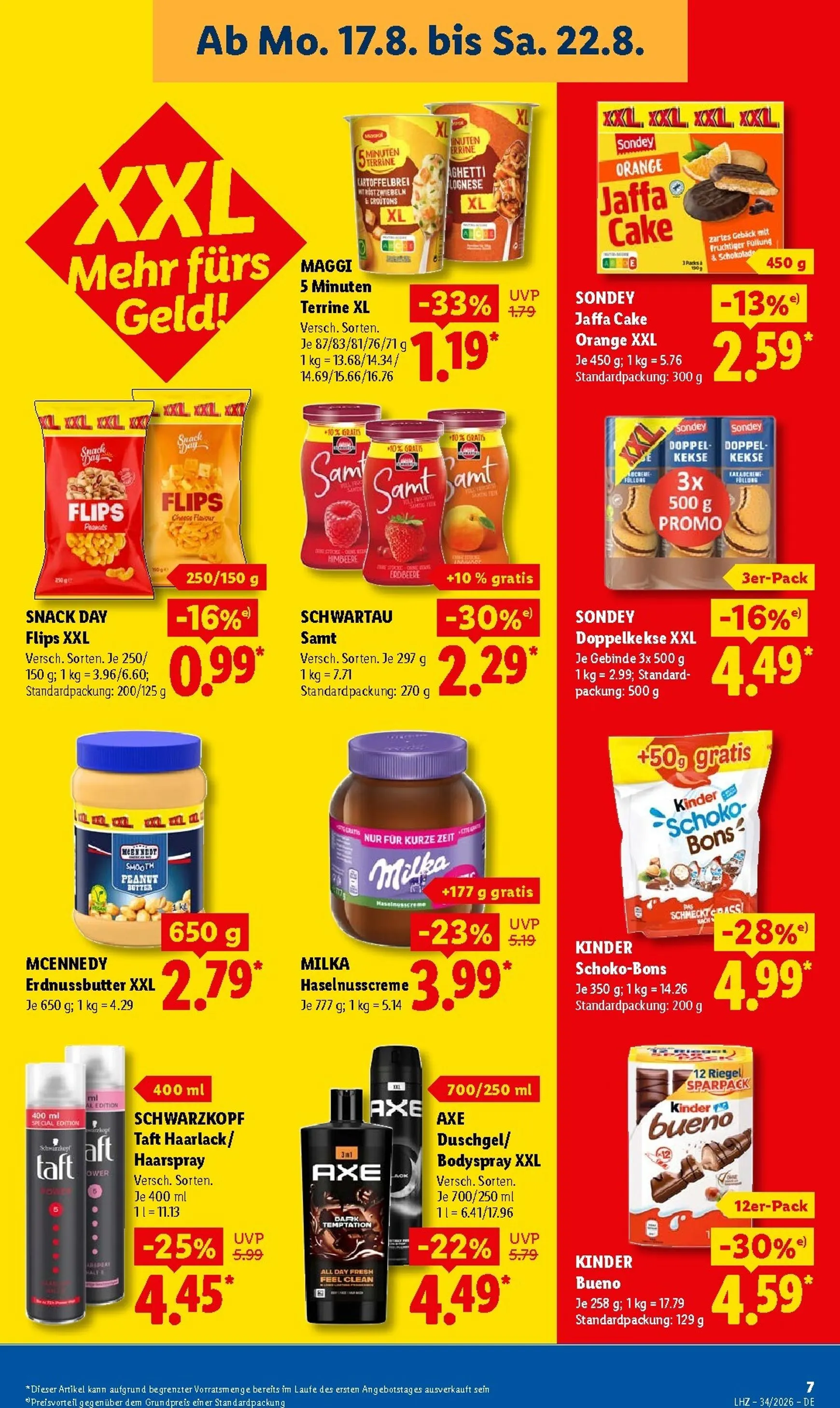 Lidl Prospekt nächste Woche – von Montag 17.08.2026 bis Samstag 22.08.2026 von 17. August bis 22. August 2026 - Prospekt seite 16