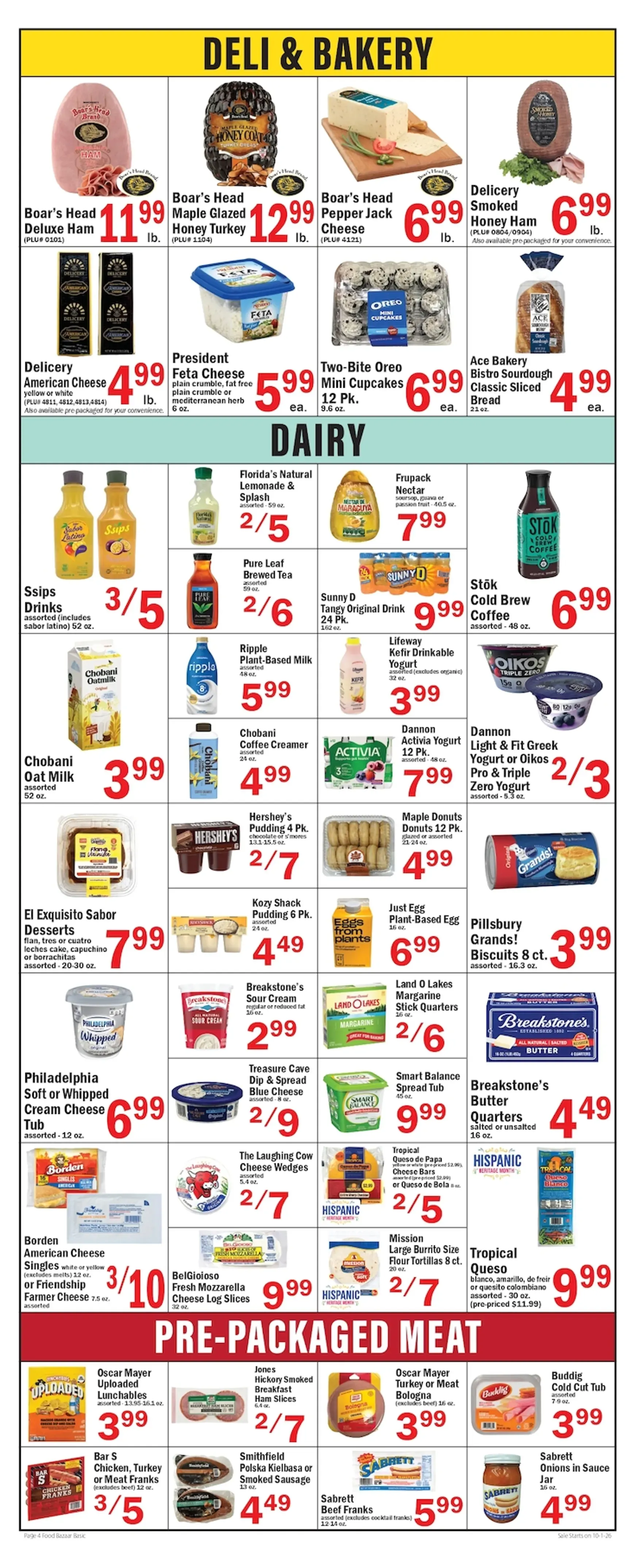 Weekly ad Food Bazaar Supermarket - Special Sales Event from October 1 to October 7 2026 - Page 4
