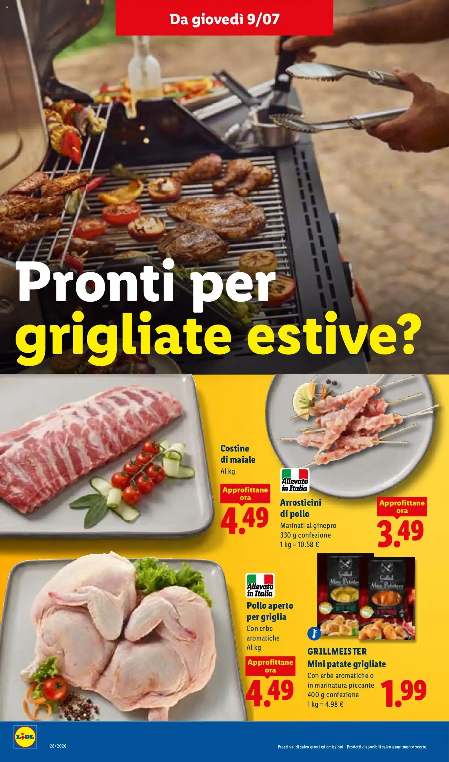Lidl - L'estate del risparmio da 9 luglio a 15 luglio di 2026 - Pagina del volantino 10