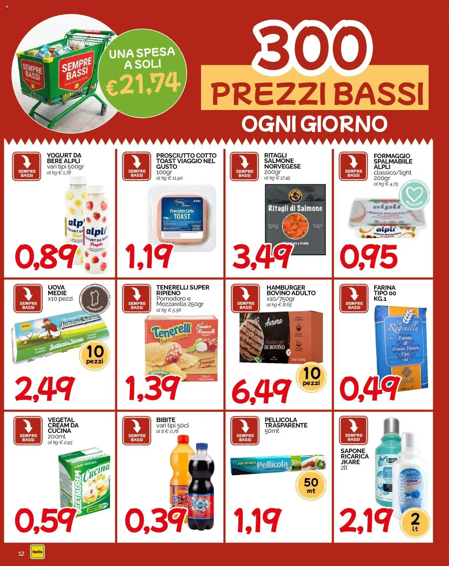 HarDis volantino dal 27/08/2026 - online Offerte da 27 agosto a 6 settembre di 2026 - Pagina del volantino 12