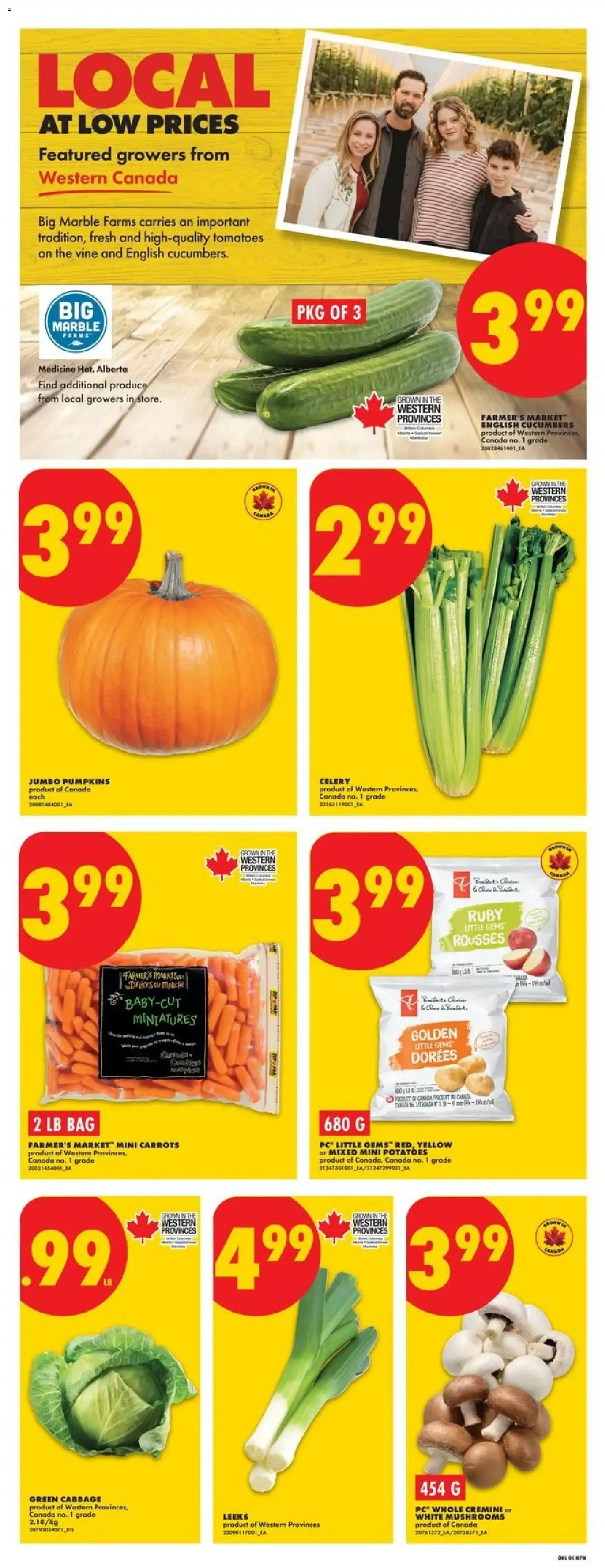 NOFRILLS FLYER PRICES EFFECTIVE THURSDAY, SEPTEMBER 24 TO WEDNESDAY, SEPTEMBER 30, 2026. from September 24 to September 30 2026 - flyer page 3
