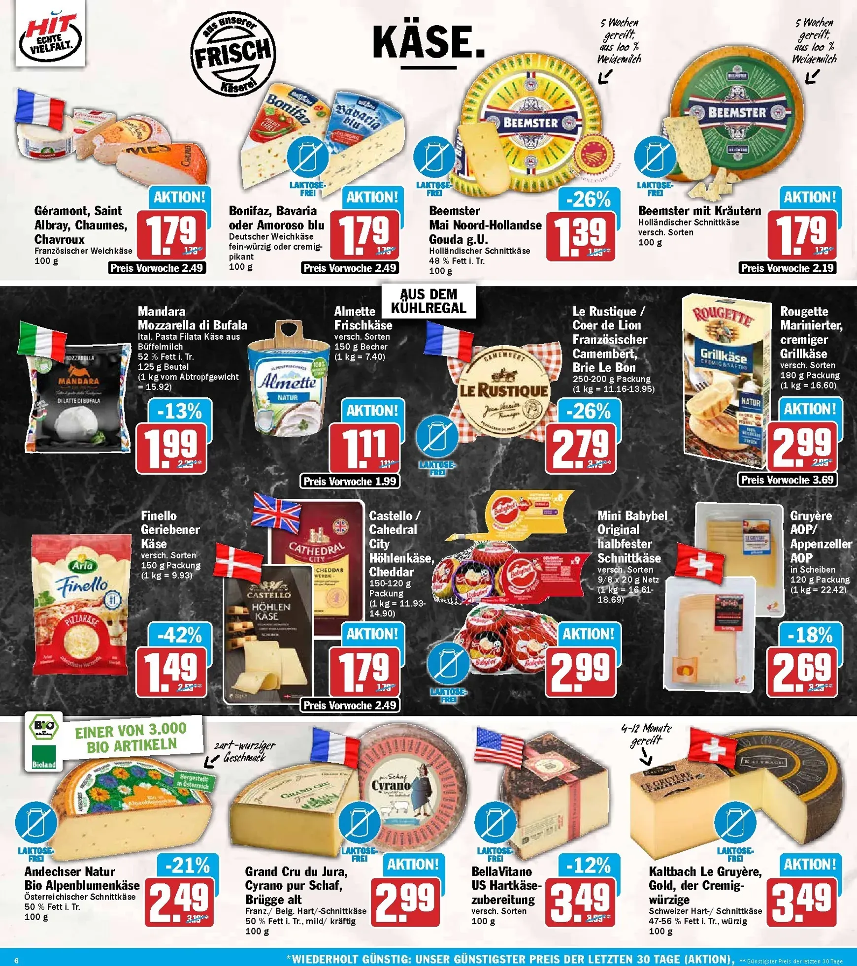 Hit Prospekt – von Montag 15.06.2026 bis Samstag 20.06.2026 von 15. Juni bis 20. Juni 2026 - Prospekt seite 6