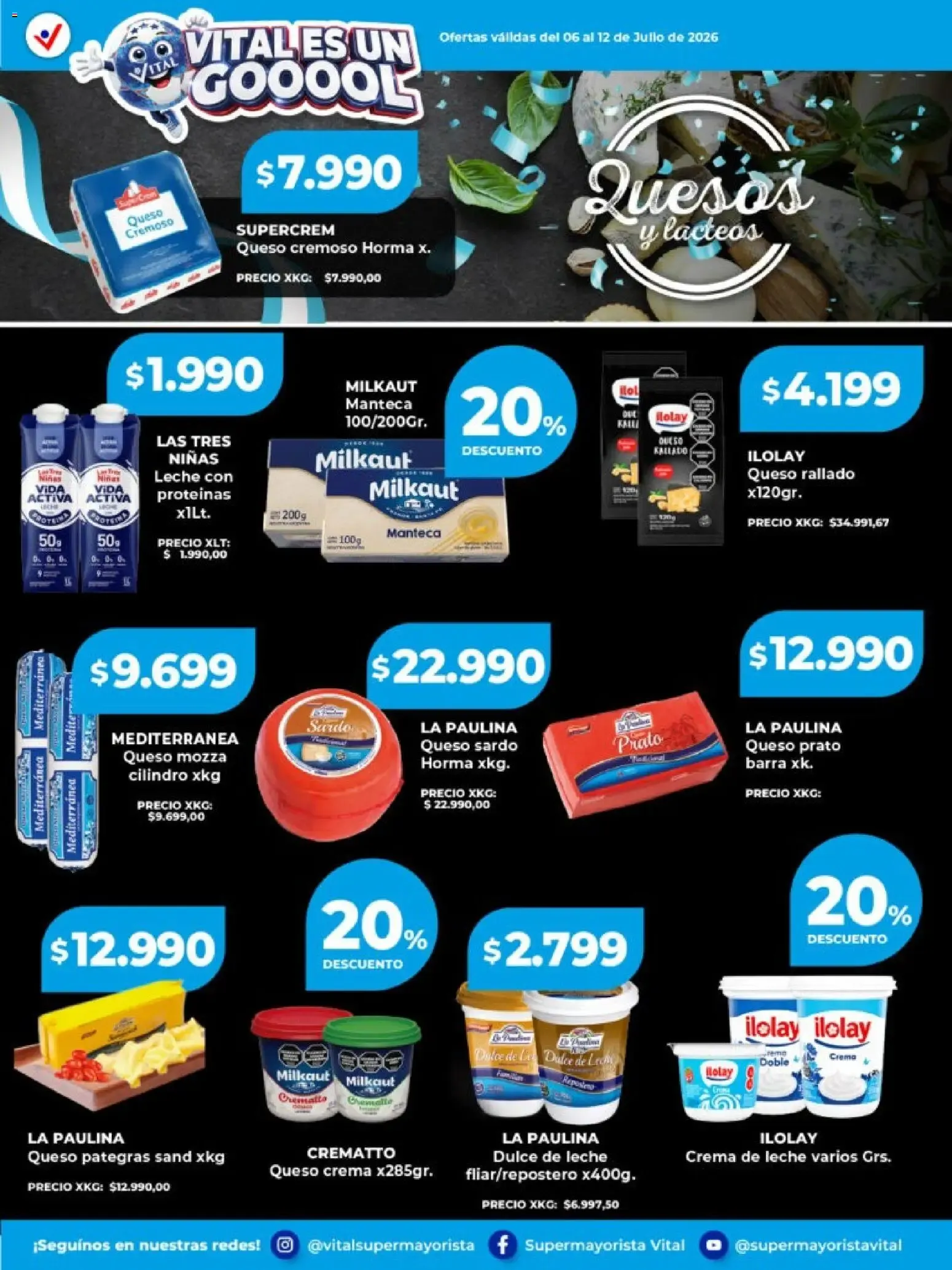 Ofertas de Vital - Especial de frescos || del 06/07/2026 - 12/07/2026 || Catálogo 6 de julio al 12 de julio 2026 - Página 4 del catálogo